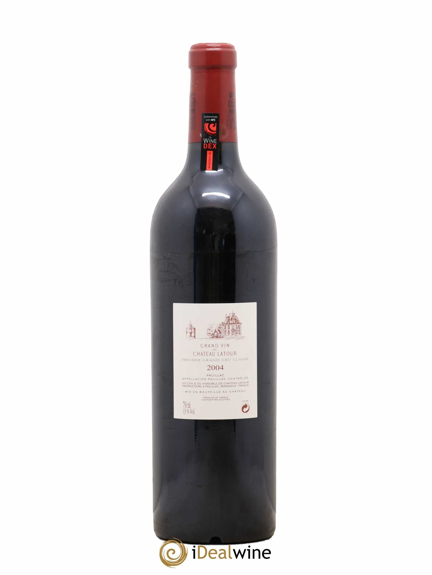 Château Latour 1er Grand Cru Classé 2004 - Lot de 1 bouteille - 1