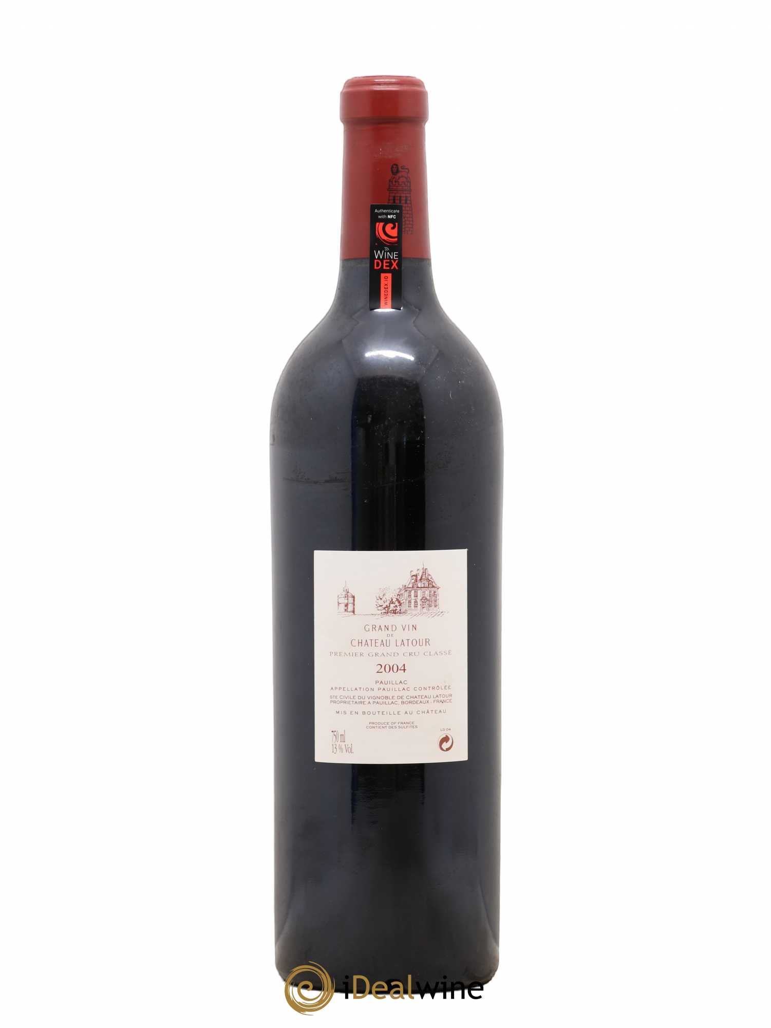 Château Latour 1er Grand Cru Classé 2004 - Lot de 1 bouteille - 1