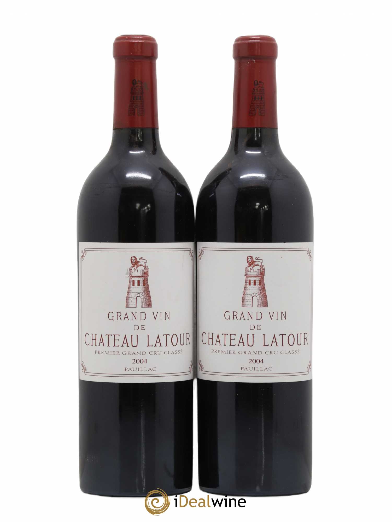 Château Latour 1er Grand Cru Classé 2004 - Lot de 2 bouteilles - 0