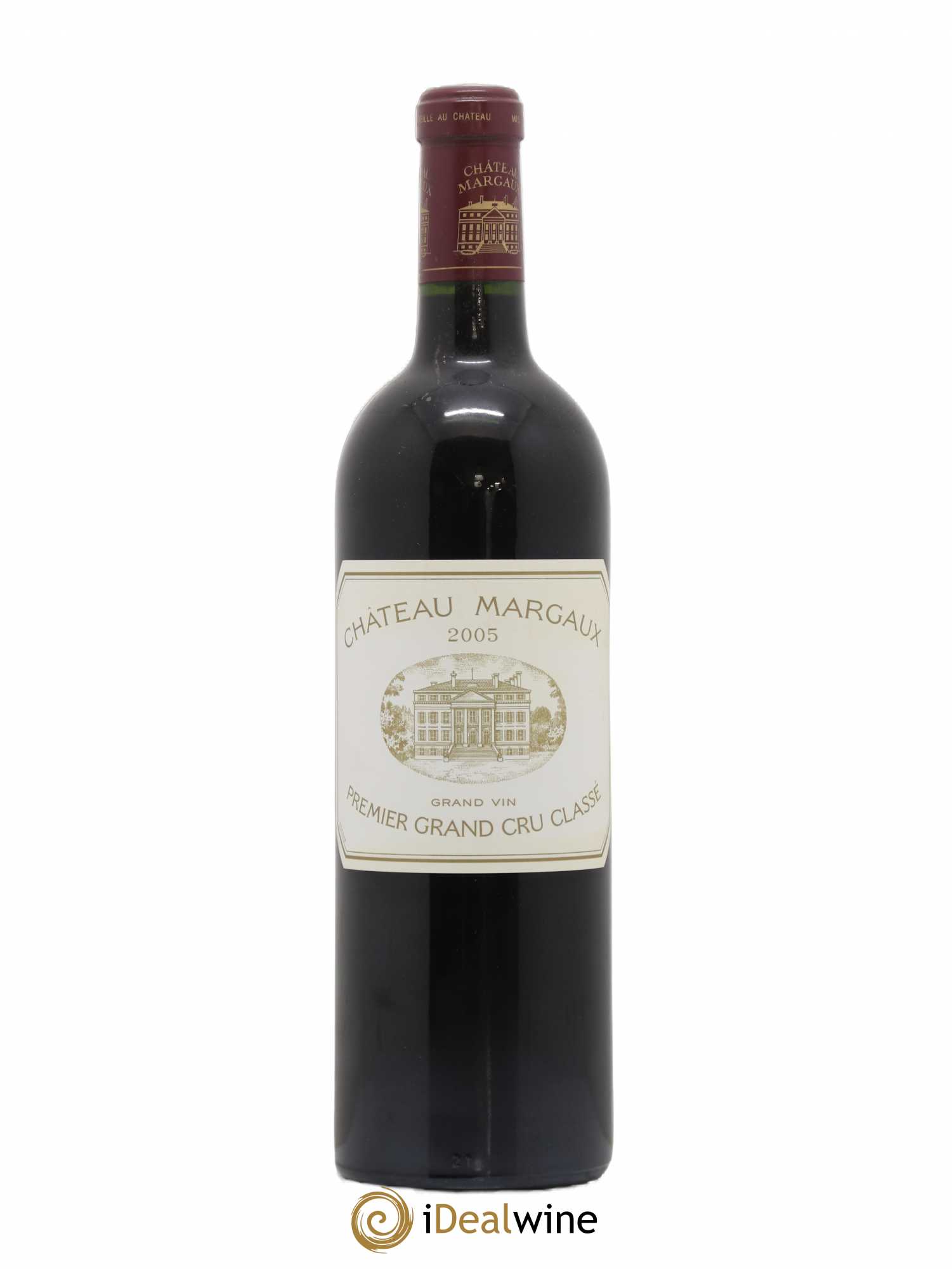 Château Margaux 1er Grand Cru Classé 2005 - Lot de 1 bouteille - 0