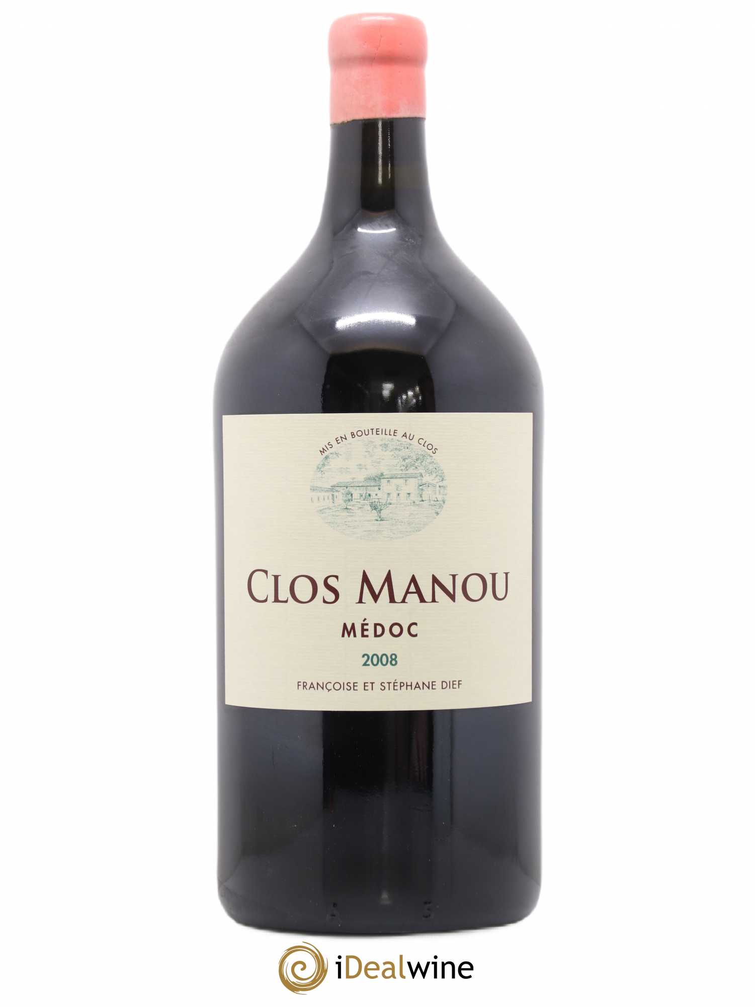 Clos Manou 2008 - Lot de 1 double magnum - 0