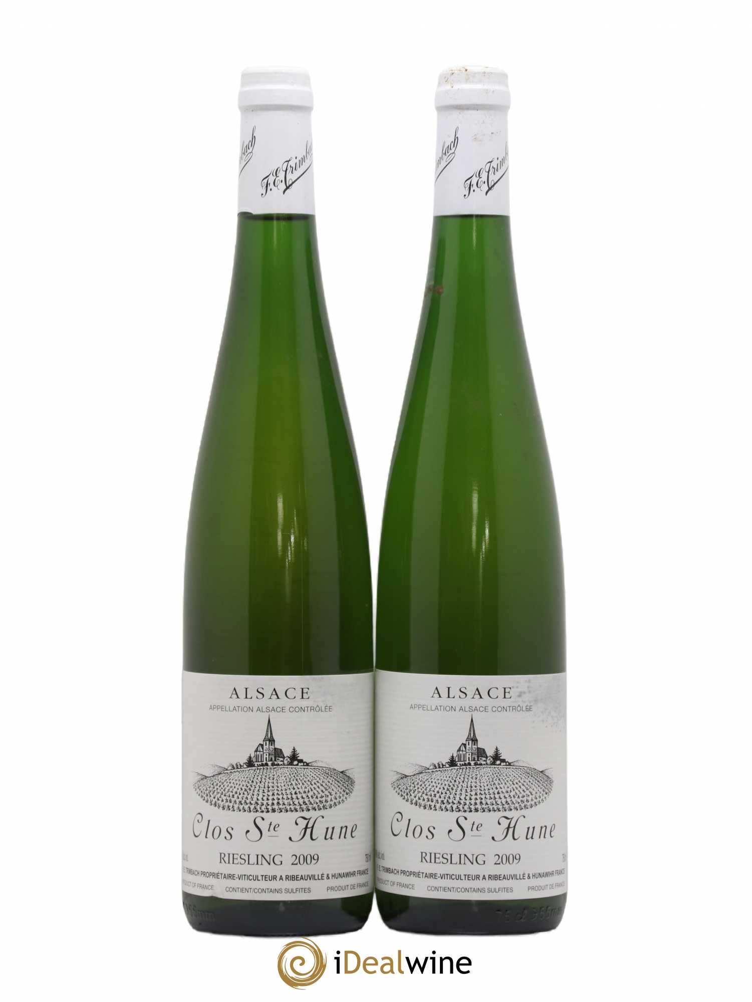 Alsace Riesling Clos Sainte-Hune Trimbach (Domaine) 2009 - Lot de 2 bouteilles - 0