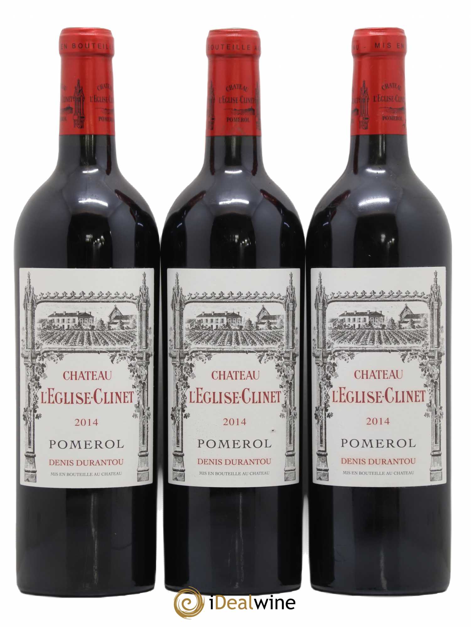 Château l' Église Clinet 2014 - Lot de 3 bouteilles - 0