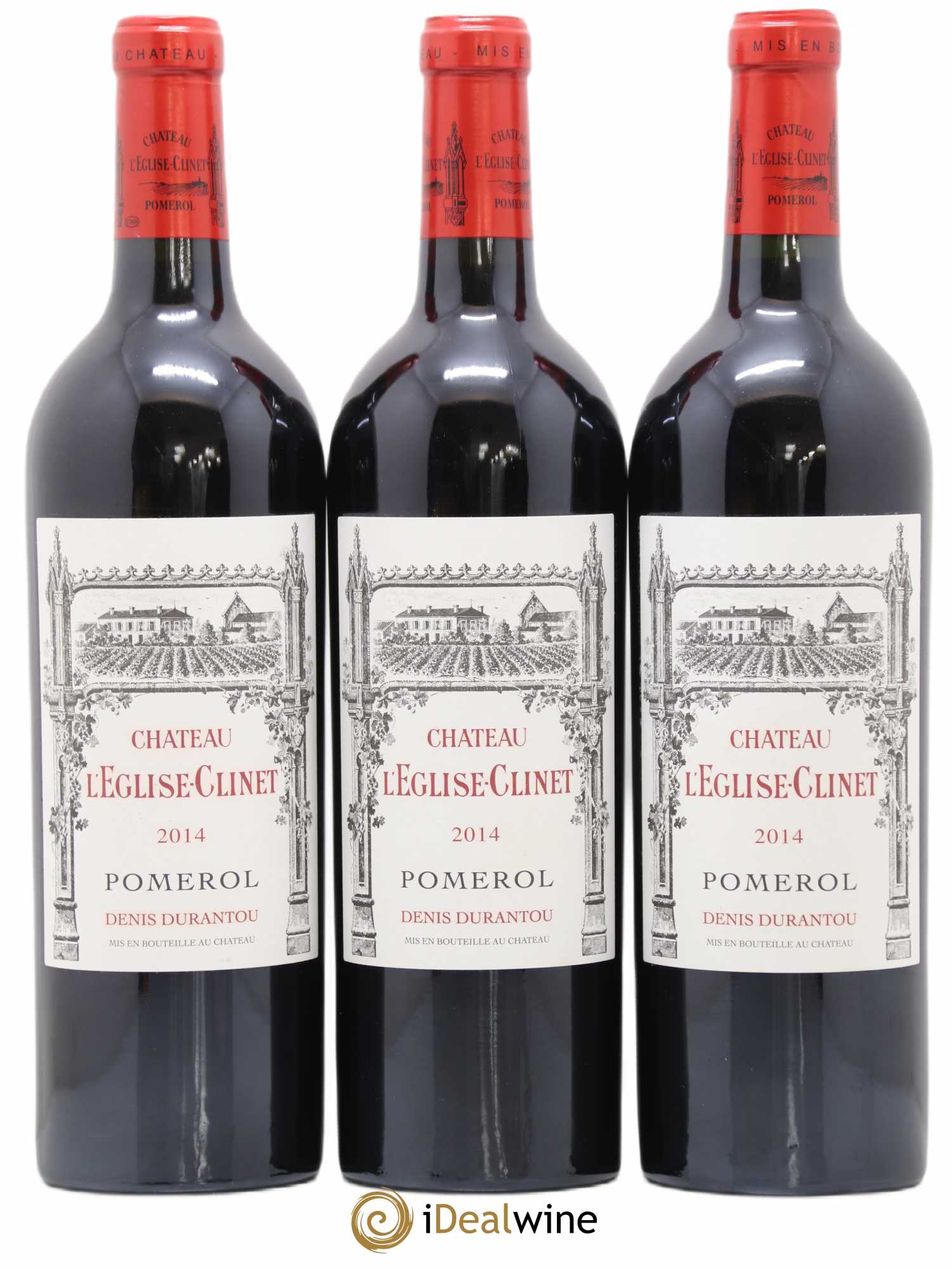 Château l' Église Clinet 2014 - Lot de 3 bouteilles - 0