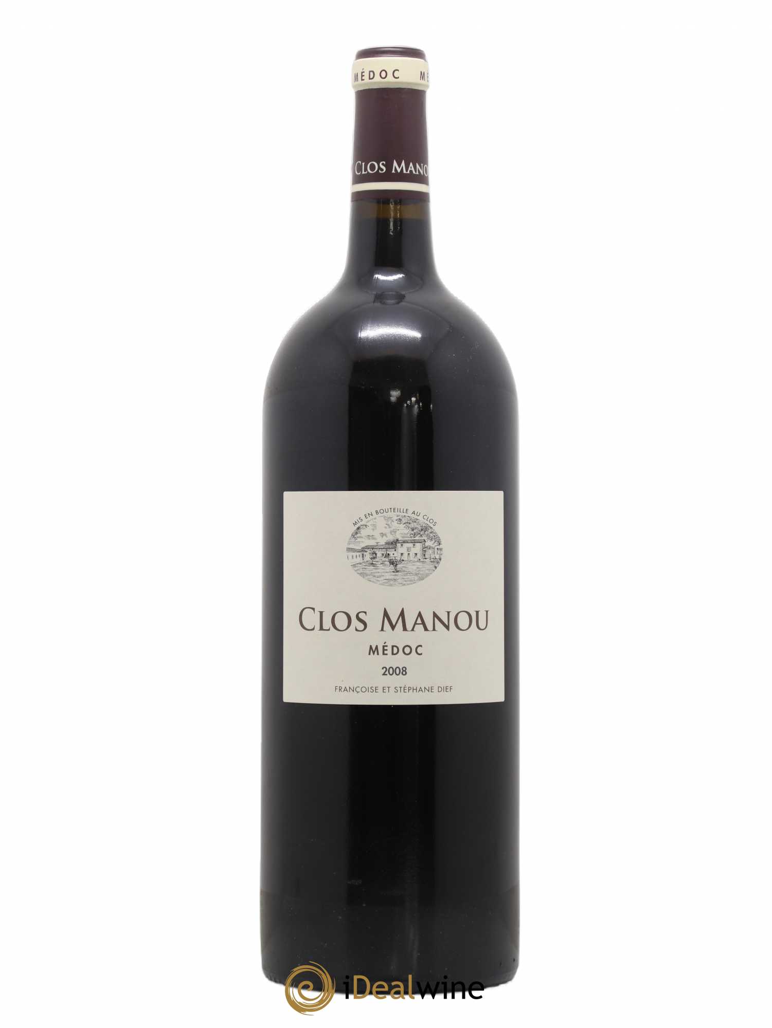 Clos Manou 2008 - Lot de 1 magnum - 0