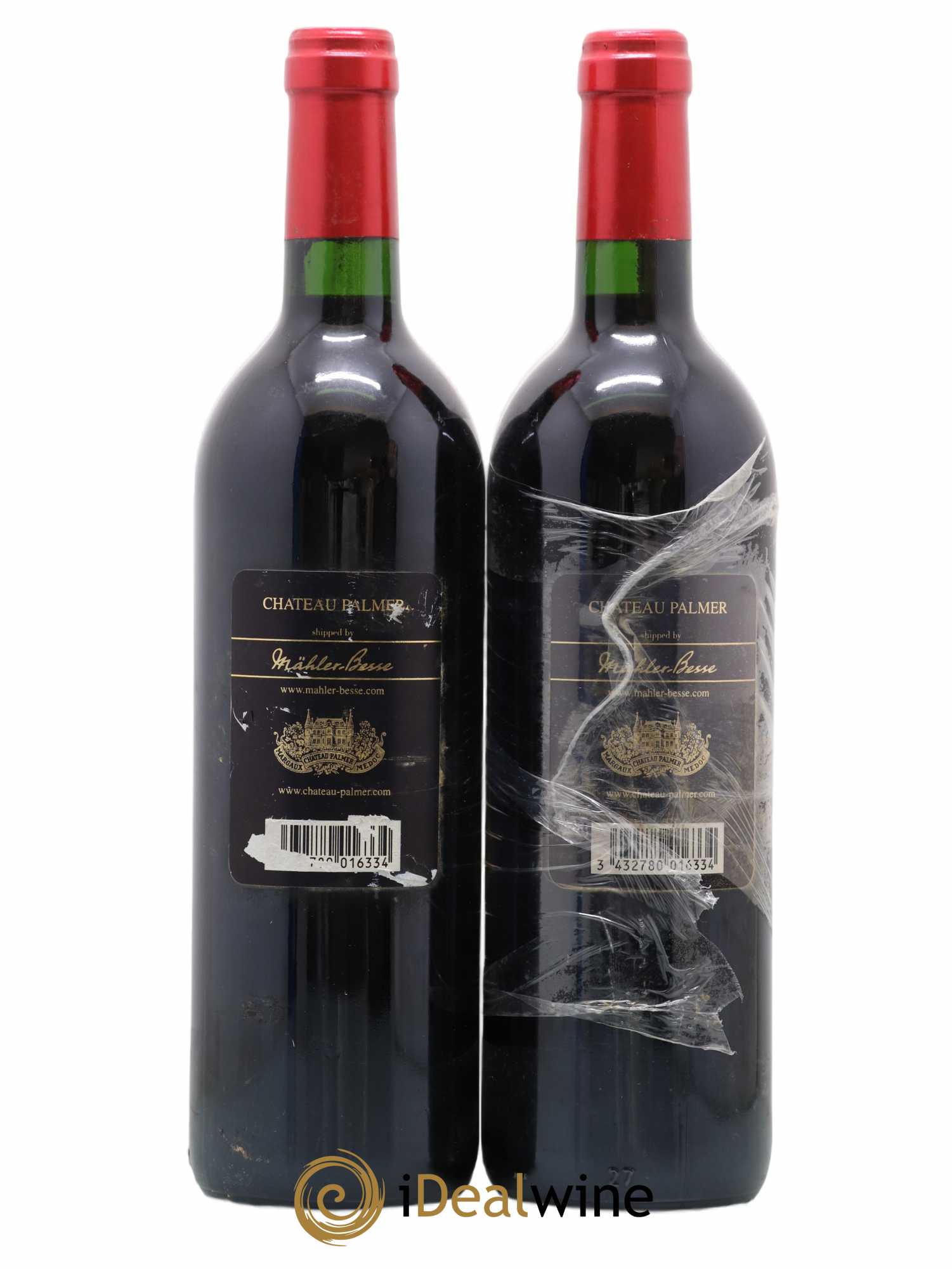 Château Palmer 3ème Grand Cru Classé 2002 - Lot de 2 bouteilles - 1