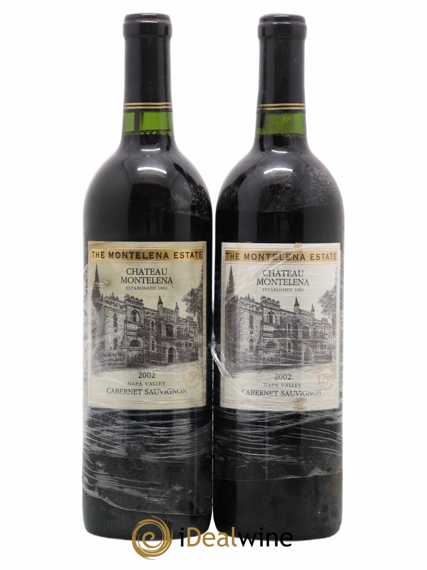 USA Napa Valley Cabernet Sauvignon 25th anniversary Château Montelena 2002 - Posten von 2 Flaschen - 0