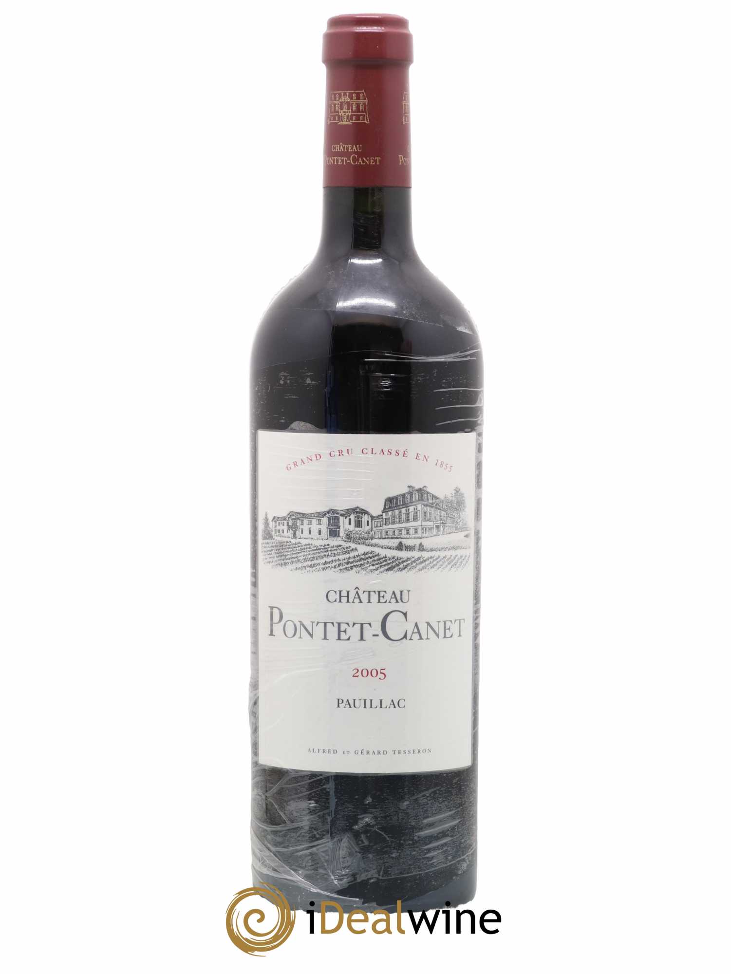 Château Pontet Canet 5ème Grand Cru Classé 2005 - Lot de 1 bouteille - 0