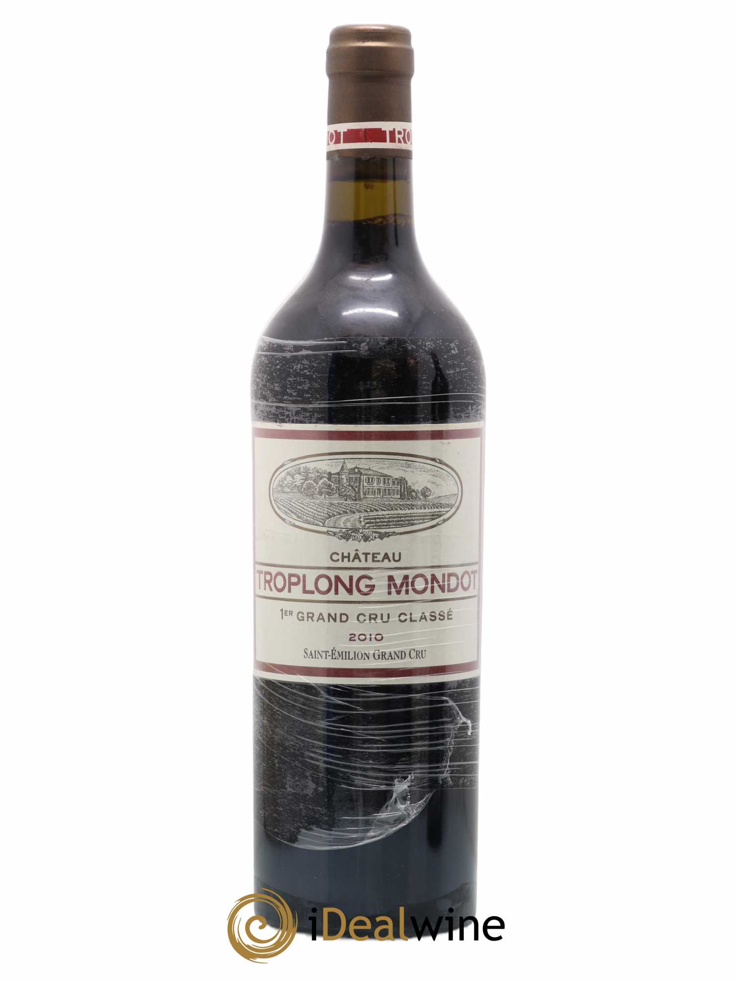 Château Troplong Mondot 1er Grand Cru Classé B 2010 - Lot de 1 bouteille - 0