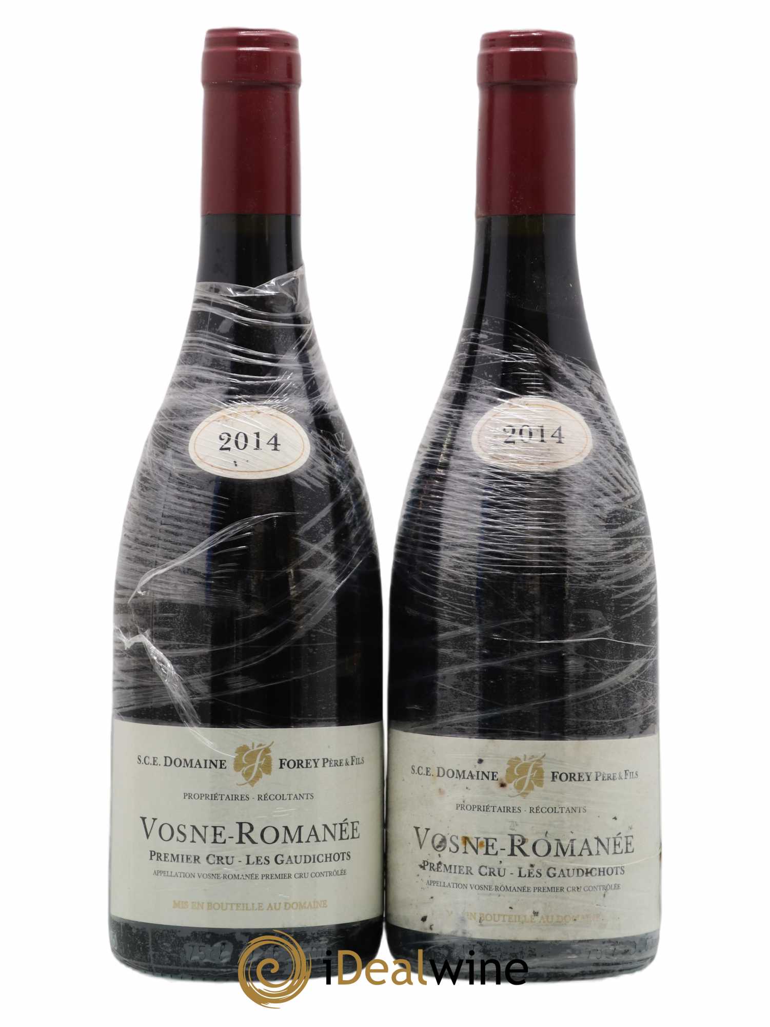 Vosne-Romanée 1er Cru Les Gaudichots Forey Père et Fils (Domaine) 2014 - Lot de 2 bouteilles - 0
