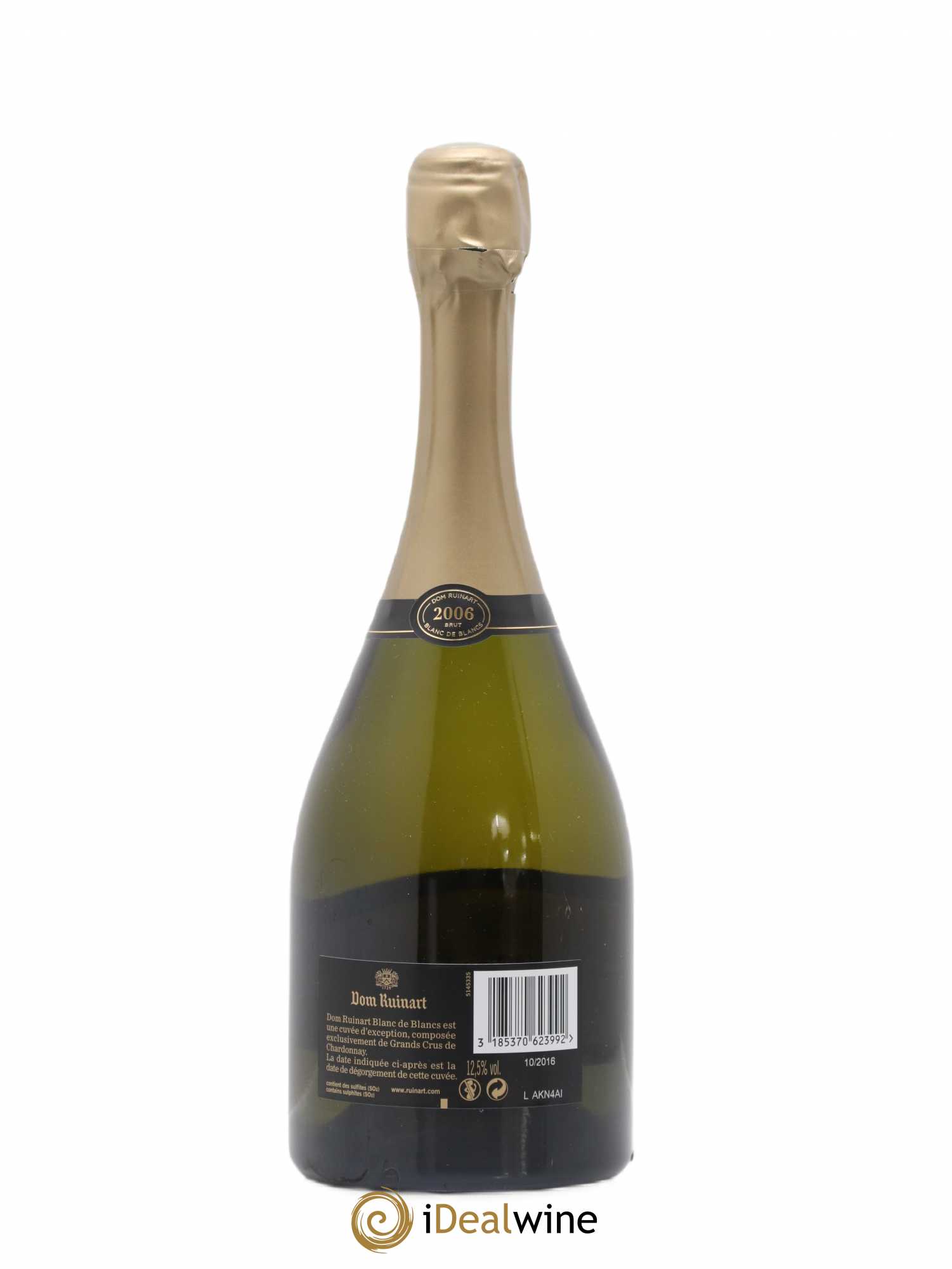 Dom Ruinart Brut Ruinart 2006 - Lot de 1 bouteille - 2