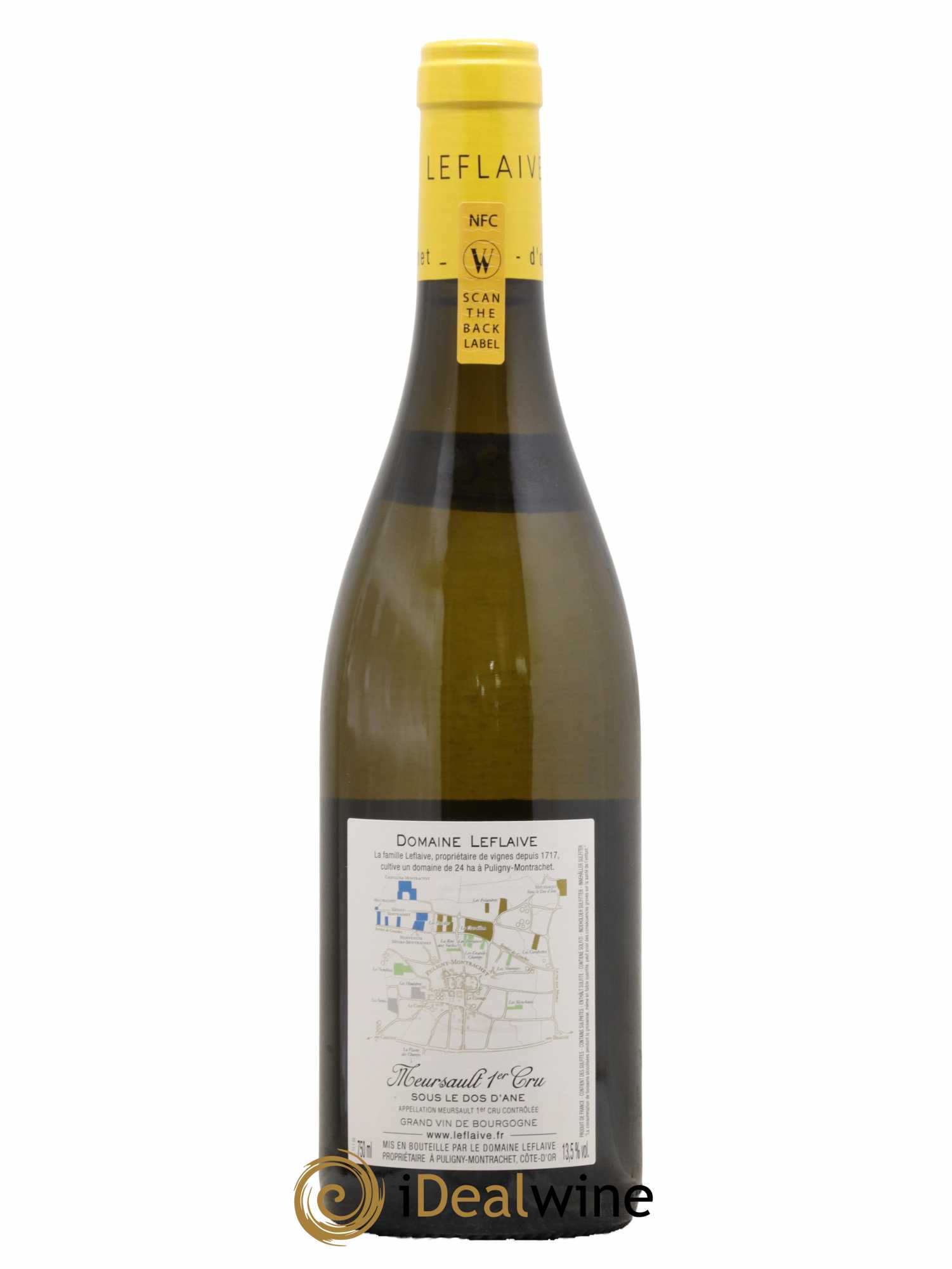 Meursault 1er Cru Sous le Dos d'Ane Leflaive (Domaine) 2020 - Lot de 1 bouteille - 1
