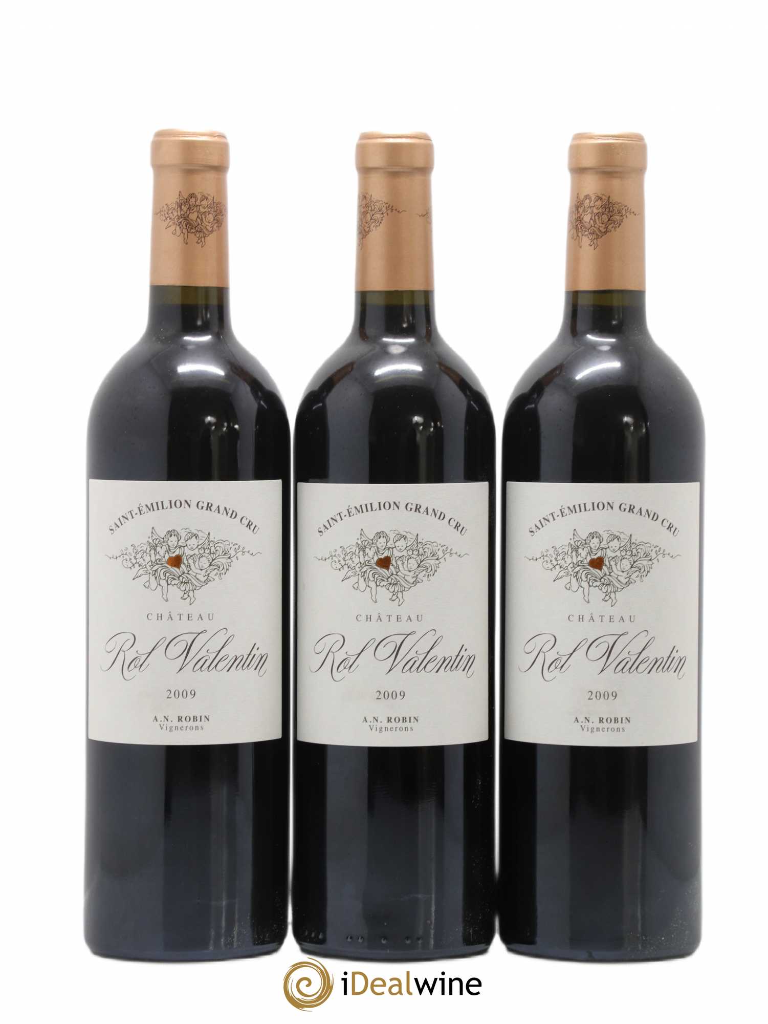 Château Rol Valentin Grand Cru Classé 2009 - Lot de 3 bouteilles - 0