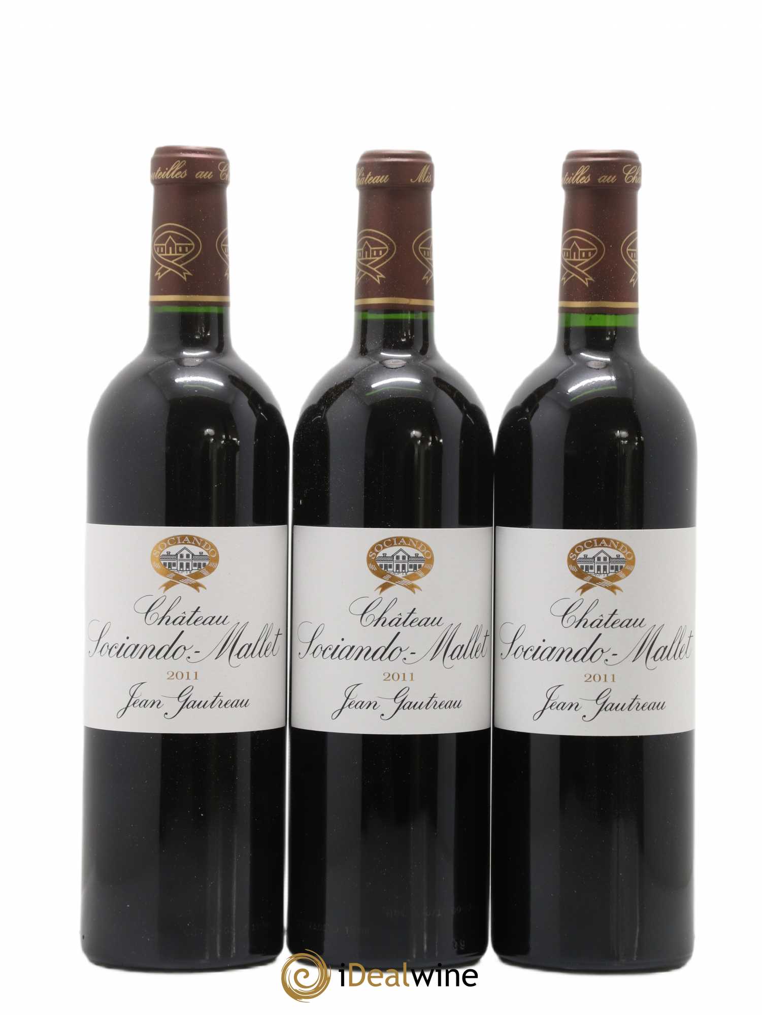 Château Sociando Mallet (sans prix de réserve) 2011 - Lot de 6 bouteilles - 2