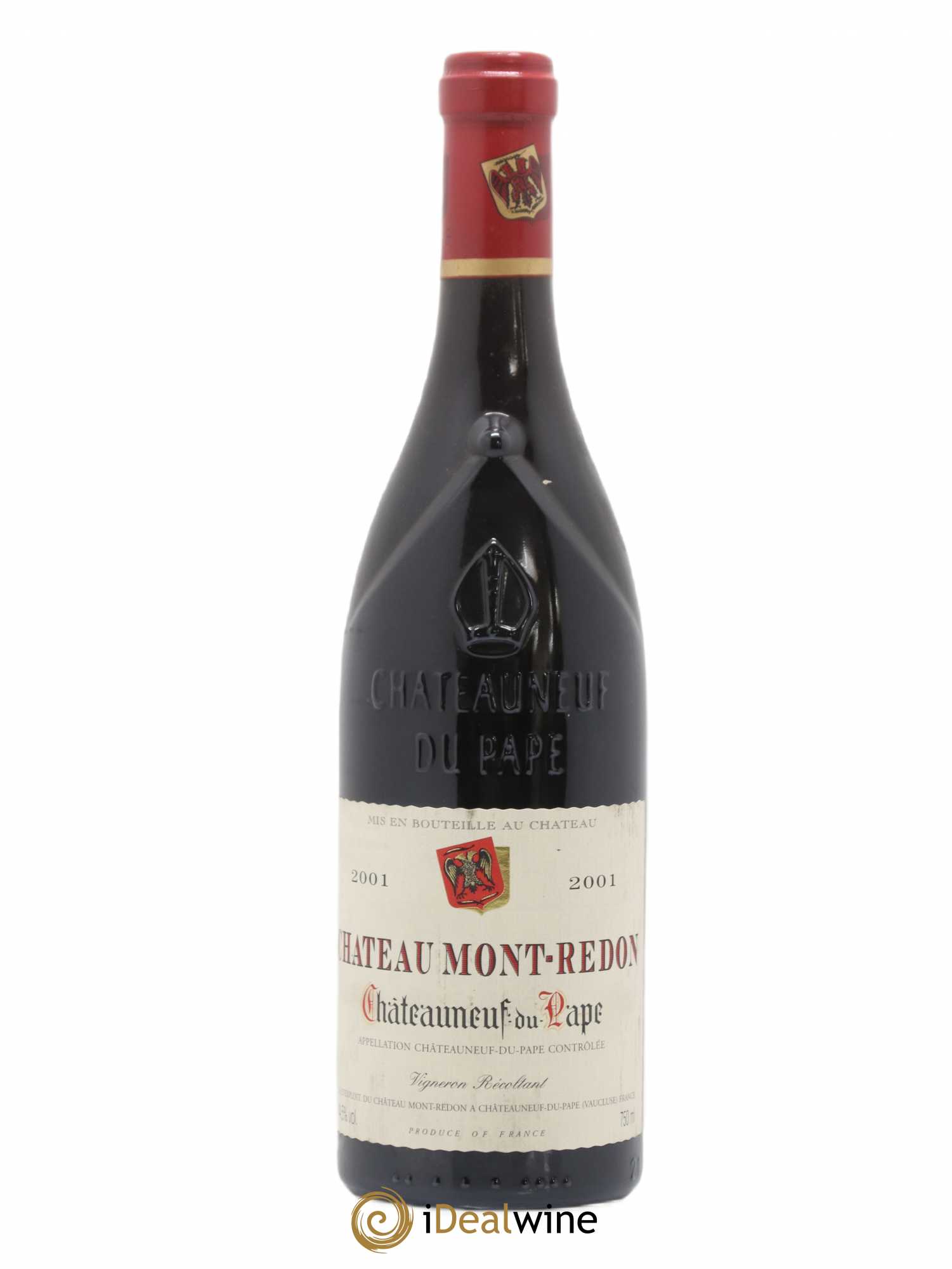 Châteauneuf-du-Pape Château Mont-Redon Famille Abeille-Fabre 2001 - Lot de 1 bouteille - 0