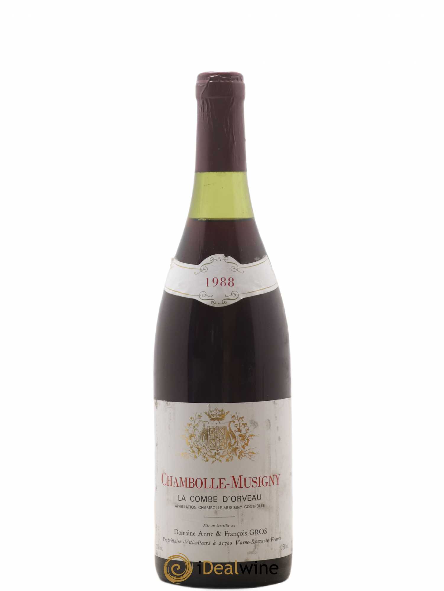 Chambolle-Musigny La Combe D'Orveau Anne et François Gros 1988 - Posten von 1 Flasche - 0