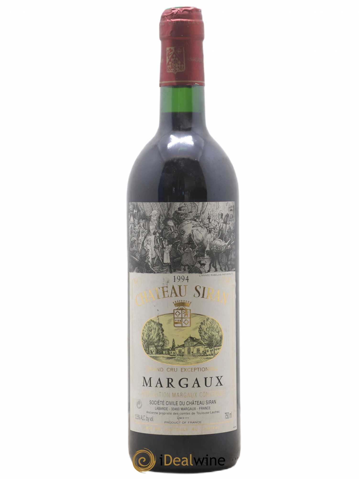 Château Siran 1994 - Lot de 1 bouteille - 0