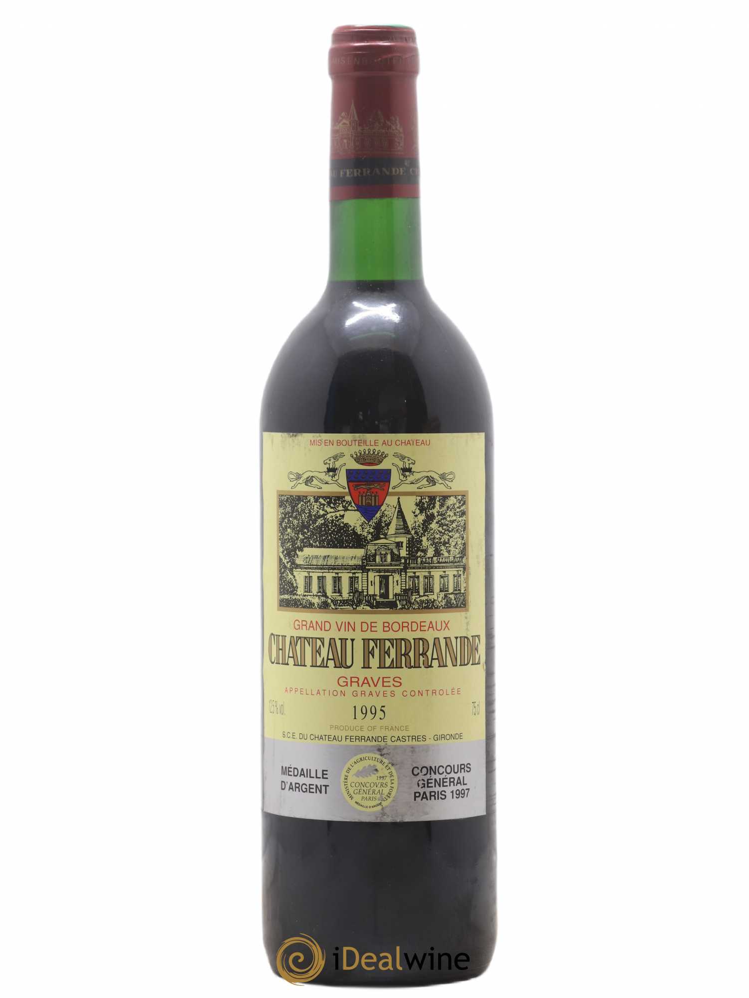 Château Ferrande 1995 - Lot de 1 bouteille - 0