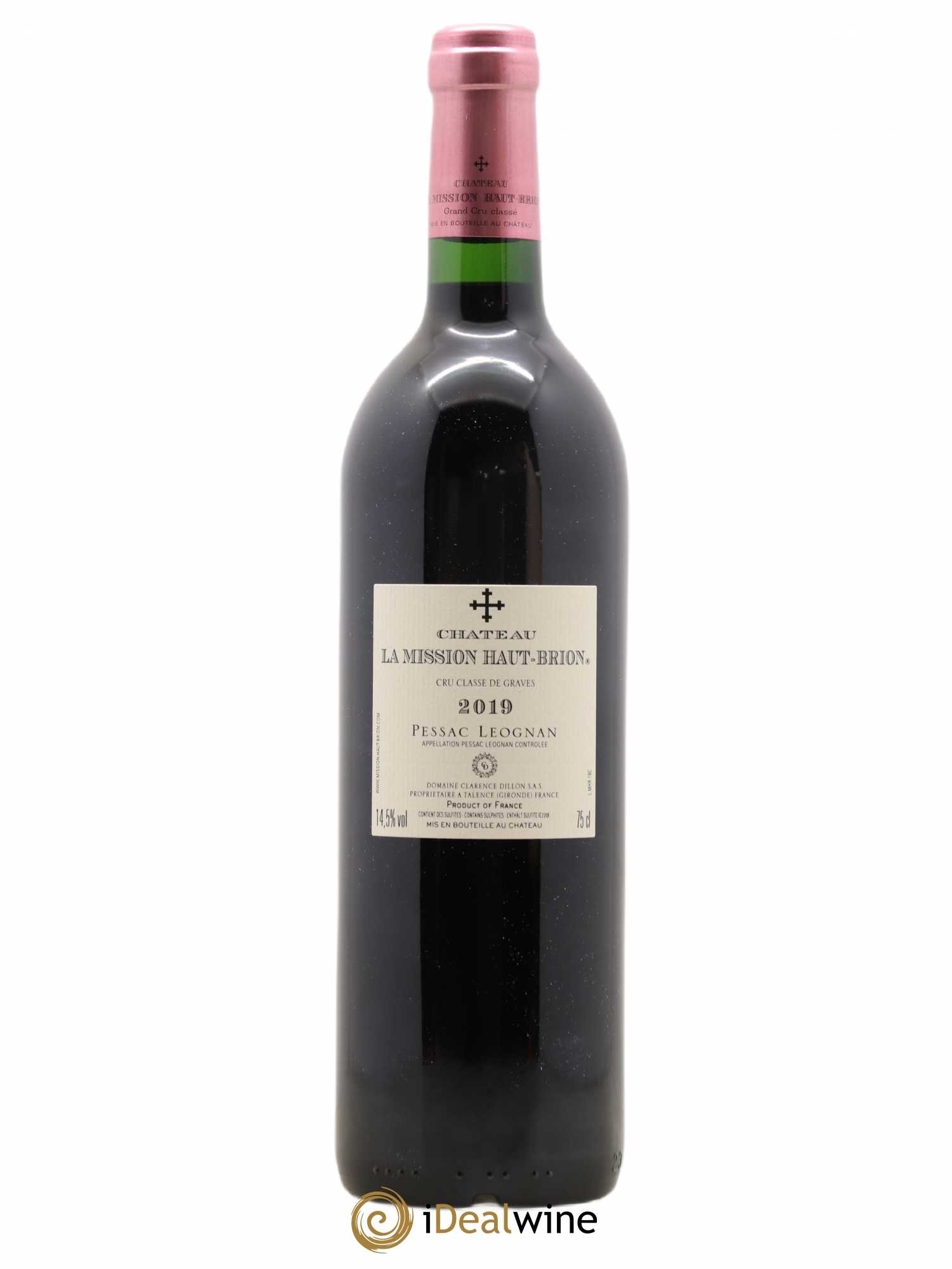 Château la Mission Haut-Brion Cru Classé de Graves 2019 - Lot de 1 bouteille - 1