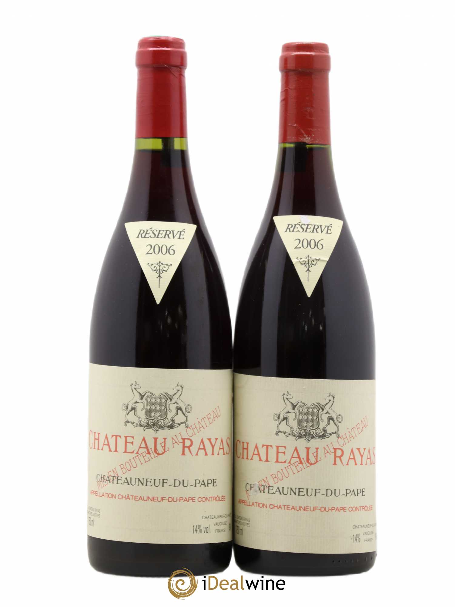 Châteauneuf-du-Pape Château Rayas Emmanuel Reynaud 2006 - Lot de 2 bouteilles - 0