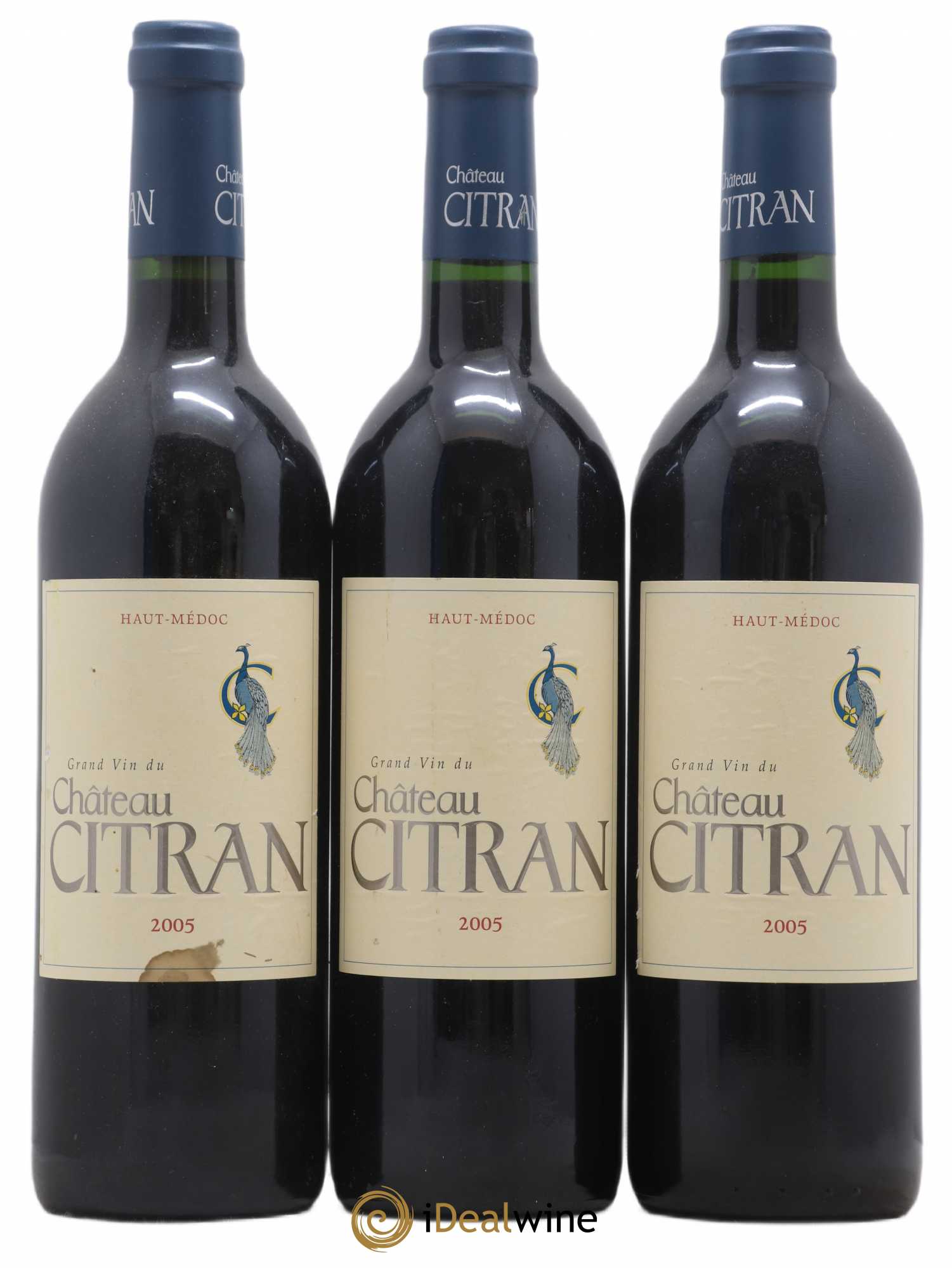 Château Citran Cru Bourgeois 2005 - Lot de 3 bouteilles - 0