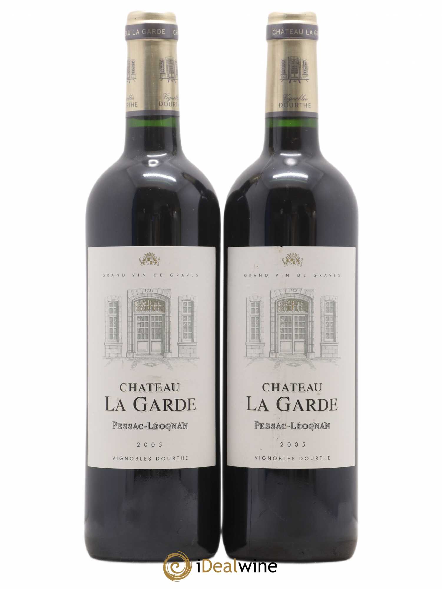 Château la Garde 2005 - Lot de 2 bouteilles - 0
