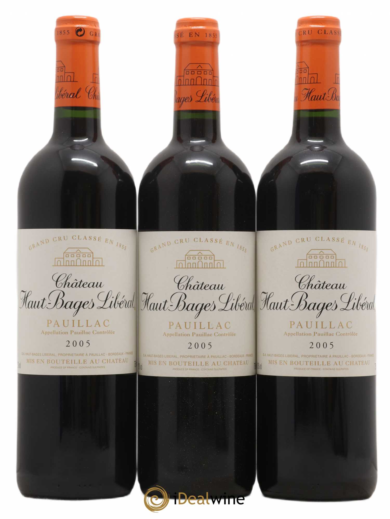 Château Haut Bages Libéral 5ème Grand Cru Classé 2005 - Lot de 12 bouteilles - 3