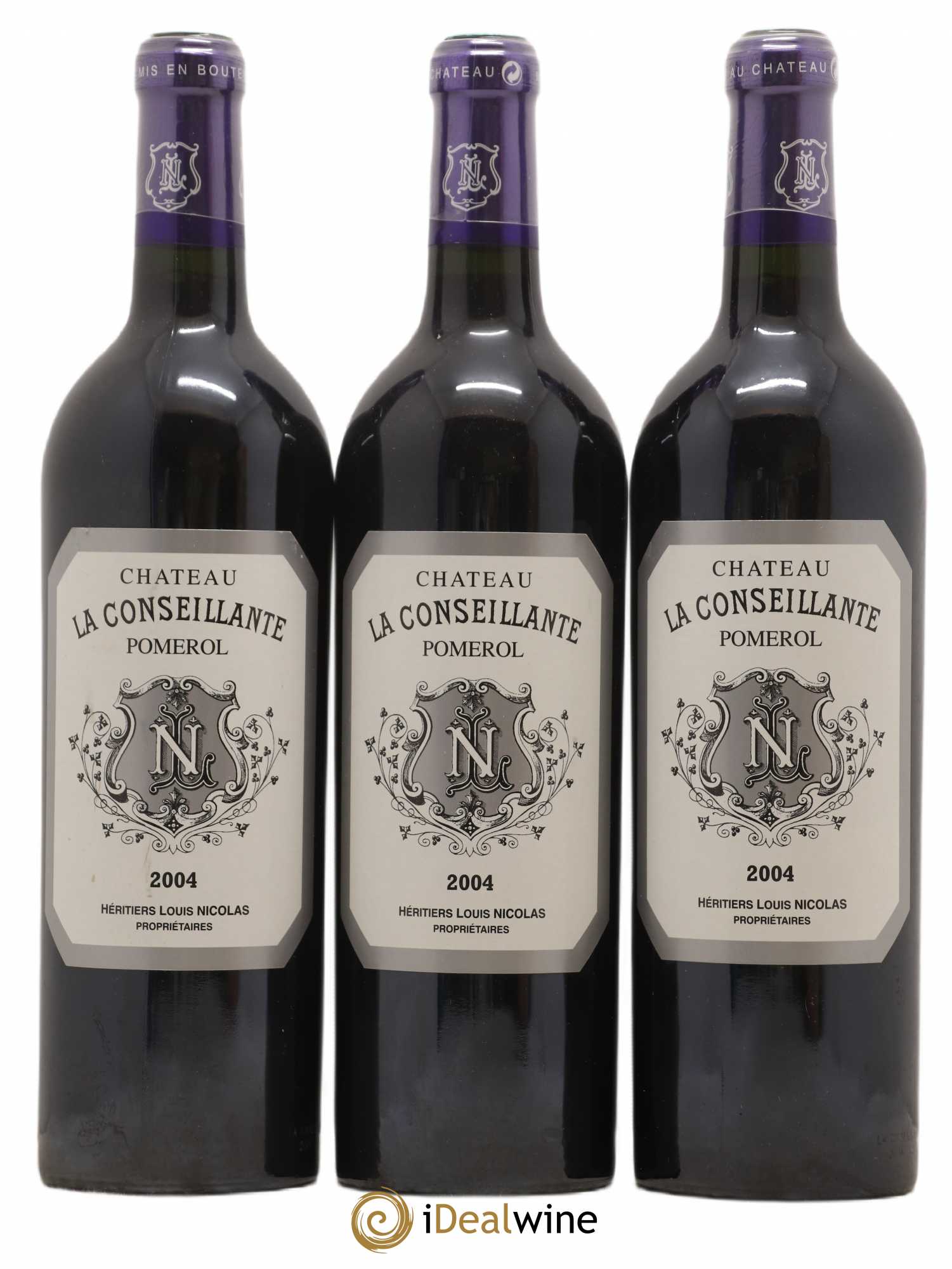 Château la Conseillante 2004 - Lot de 3 bouteilles - 0