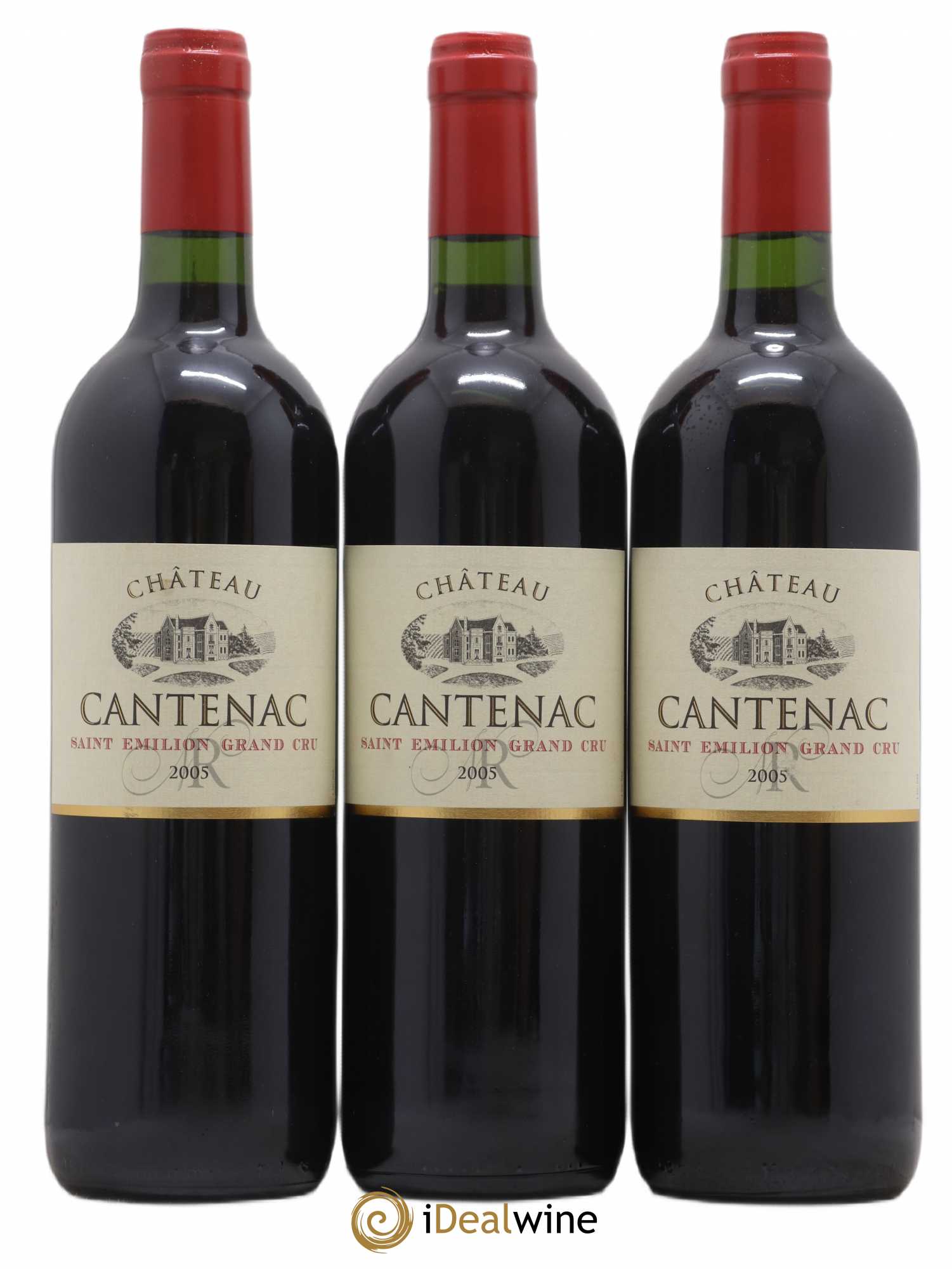 Saint-Émilion Grand Cru Château Cantenac 2005 - Lot de 6 bouteilles - 2