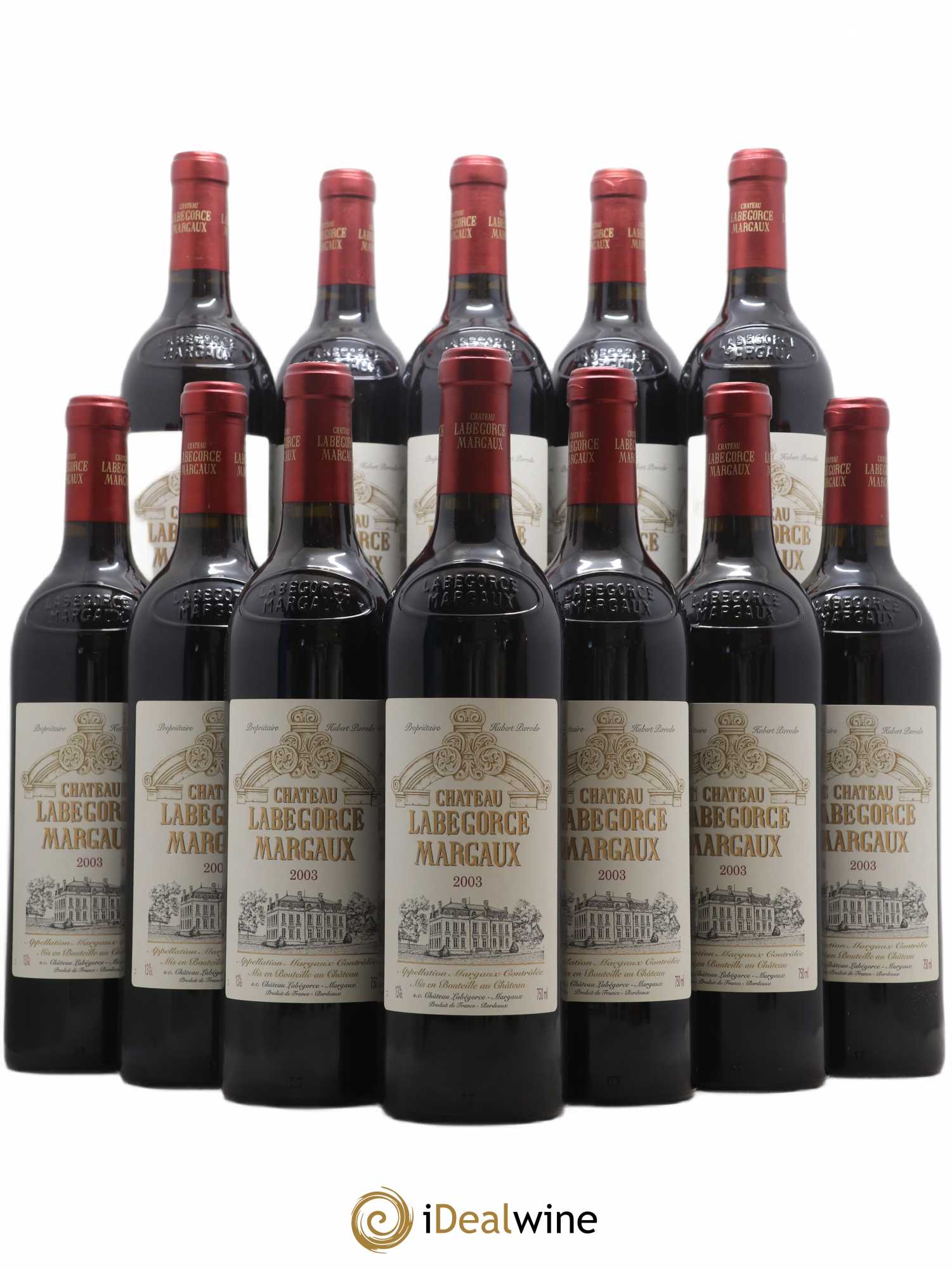 Château Labegorce Cru Bourgeois 2003 - Lot de 12 bouteilles - 0