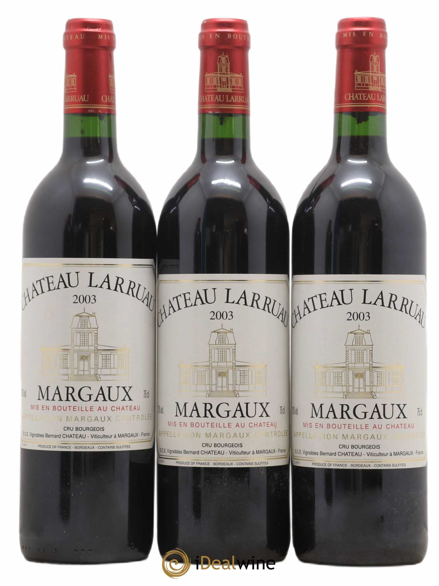 Château Larruau 2003 - Lot de 12 bouteilles - 1