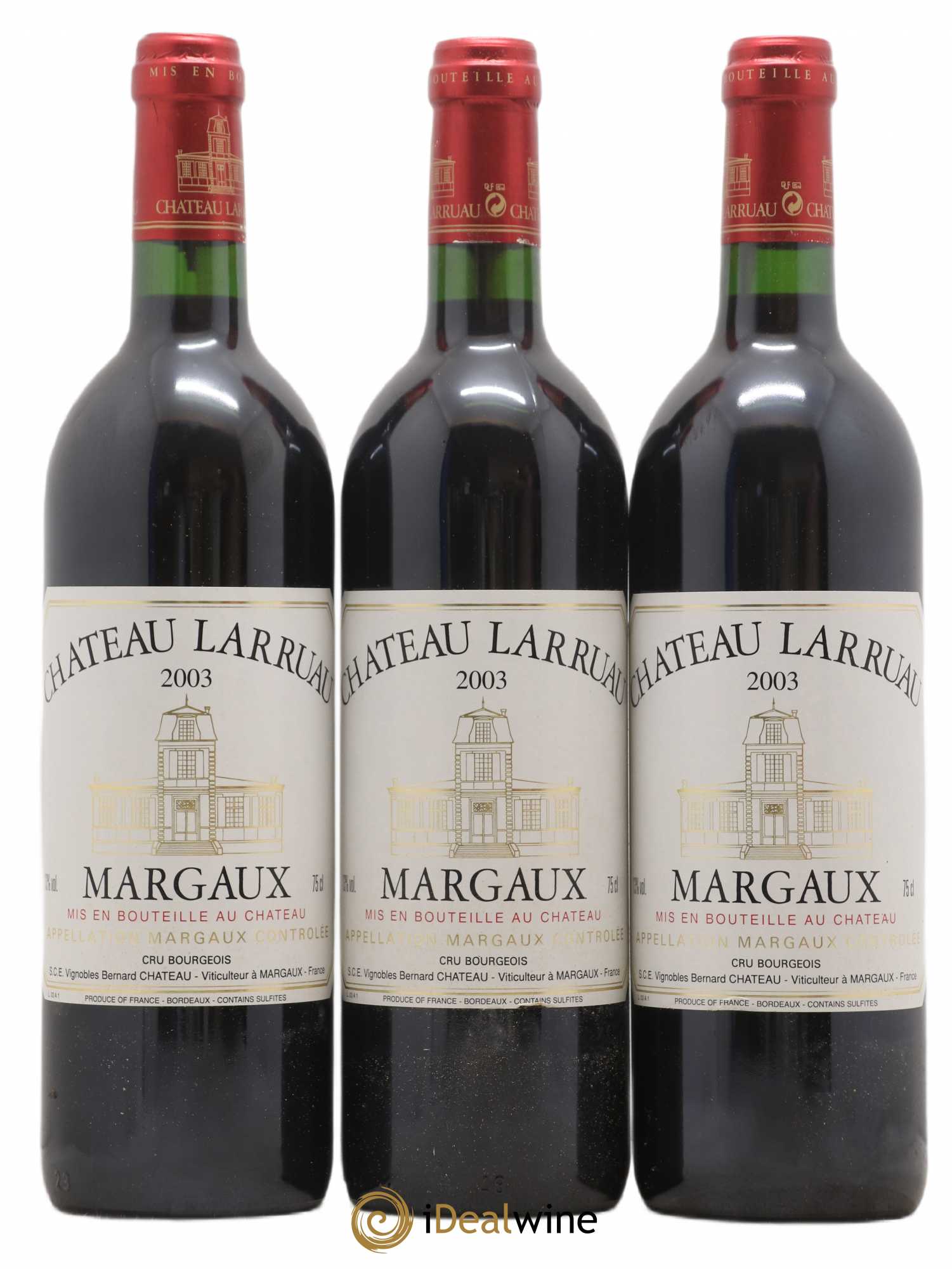Château Larruau 2003 - Lot de 12 bouteilles - 2