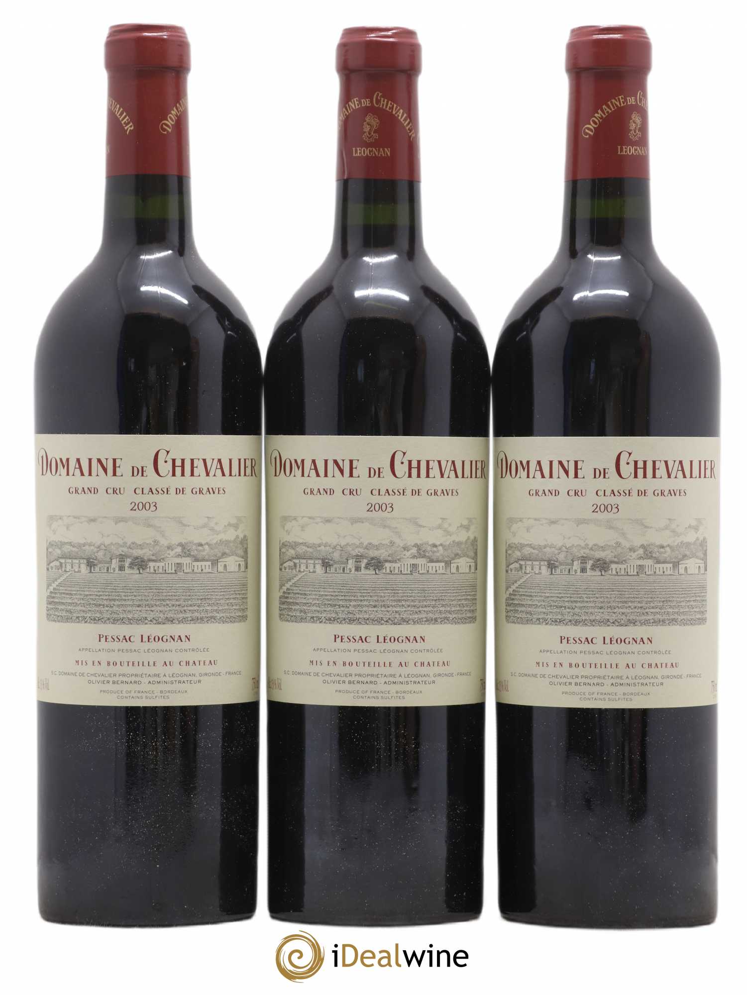 Domaine de Chevalier Cru Classé de Graves 2003 - Lot de 12 bouteilles - 2