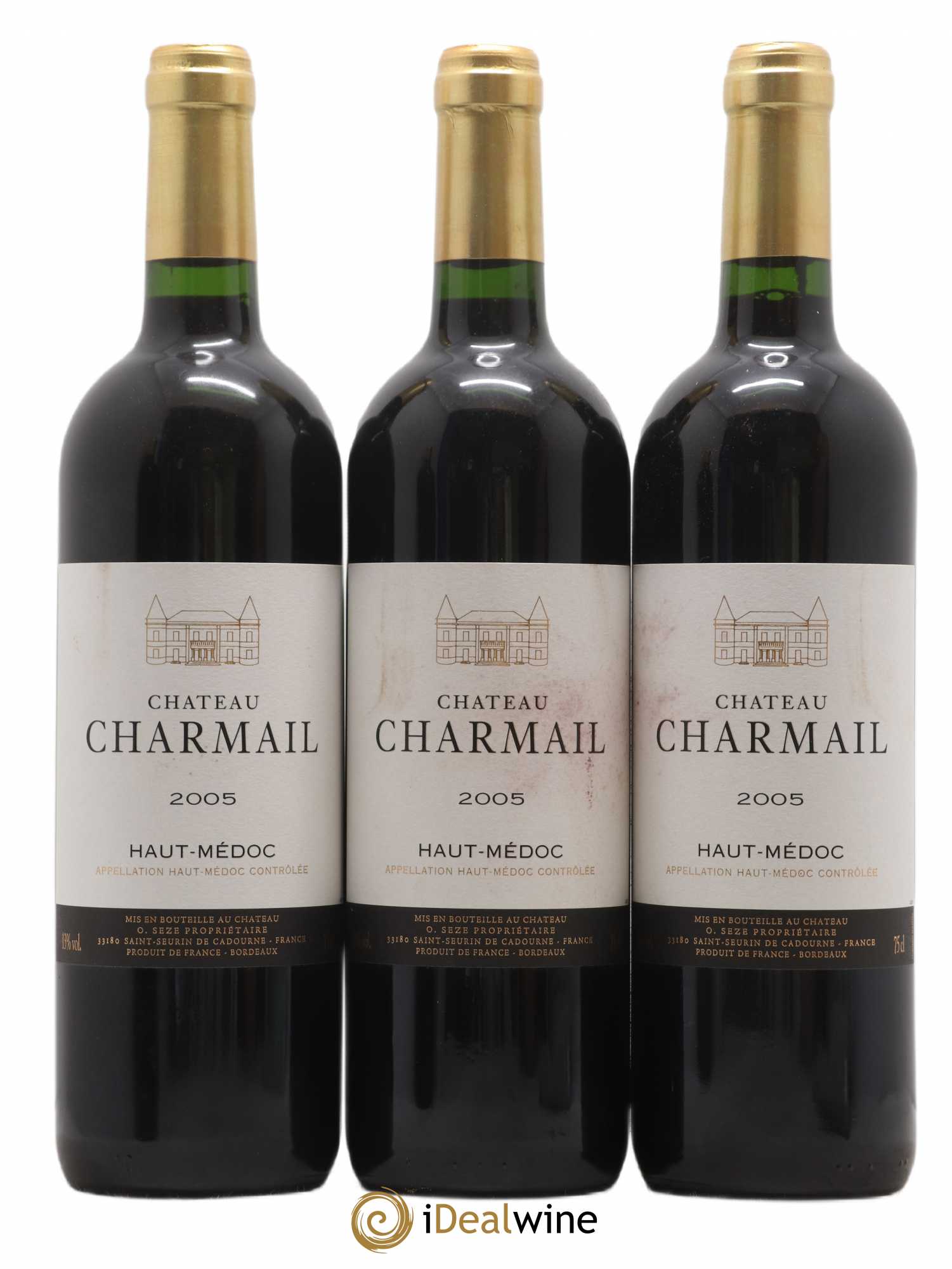 Château Charmail Cru Bourgeois 2005 - Lot de 12 bouteilles - 1