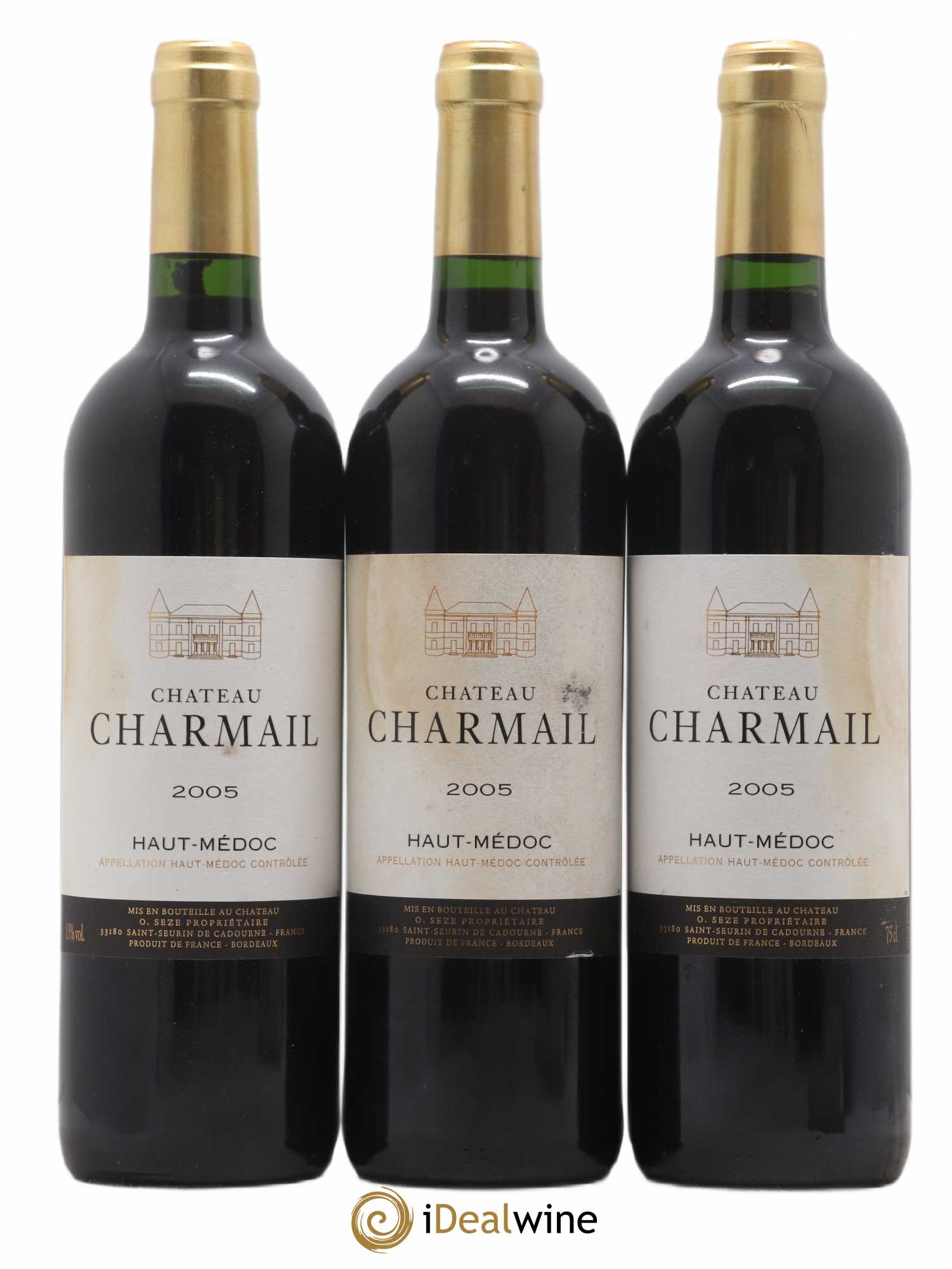 Château Charmail Cru Bourgeois 2005 - Lot de 12 bouteilles - 2