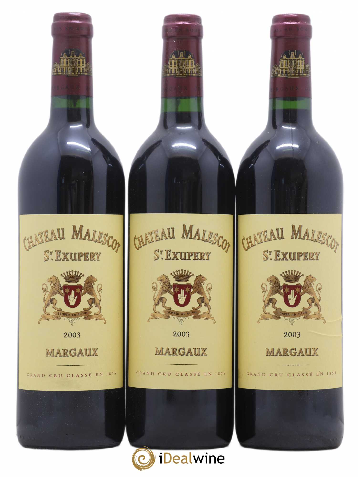 Château Malescot Saint-Exupéry 3ème Grand Cru Classé 2003 - Lot de 12 bouteilles - 3