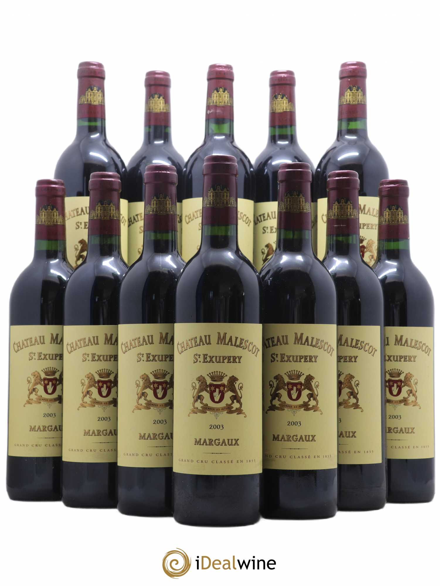Château Malescot Saint-Exupéry 3ème Grand Cru Classé 2003 - Lot de 12 bouteilles - 0
