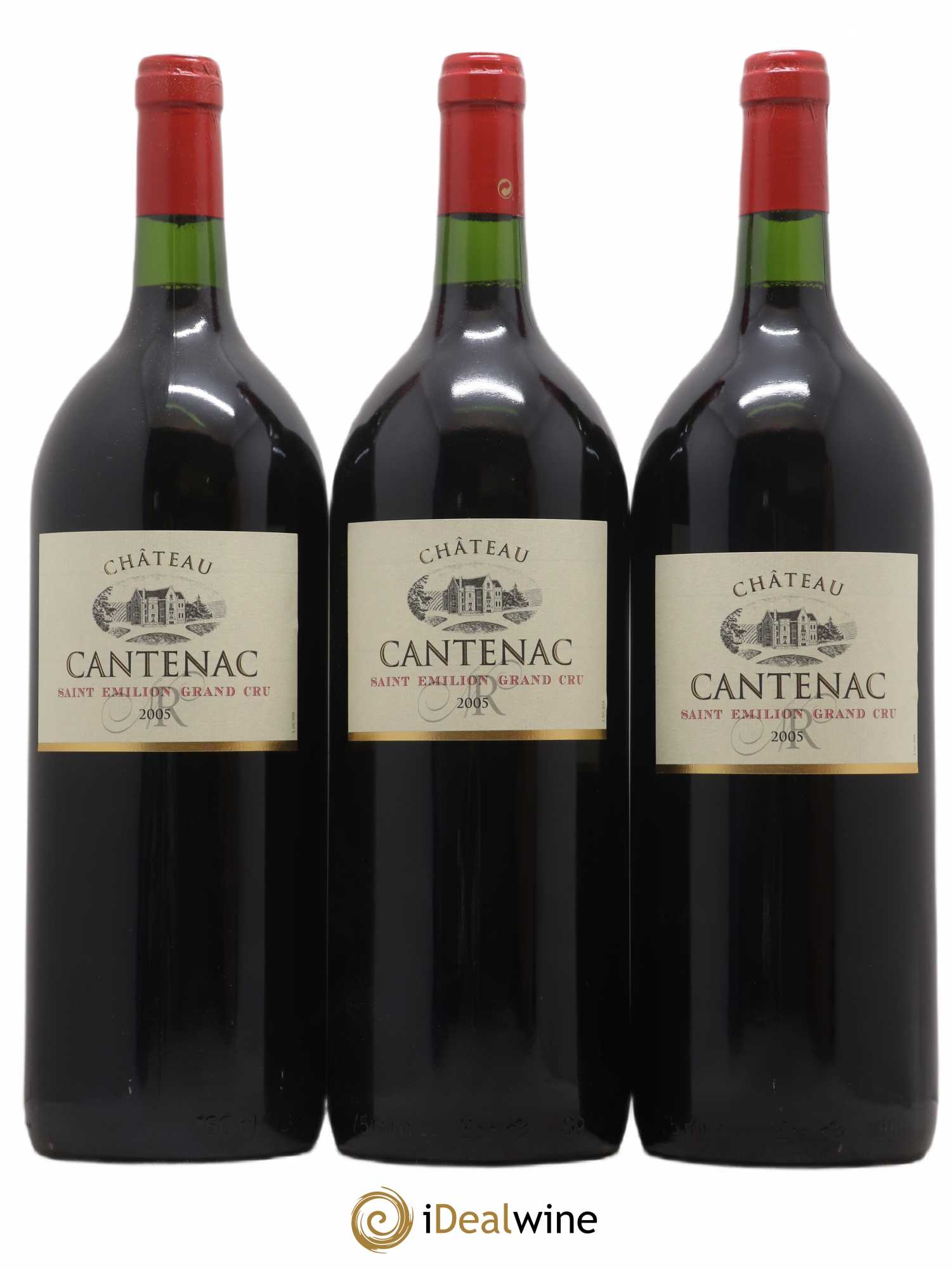 Saint-Émilion Grand Cru Château Cantenac 2005 - Lot de 6 magnums - 2