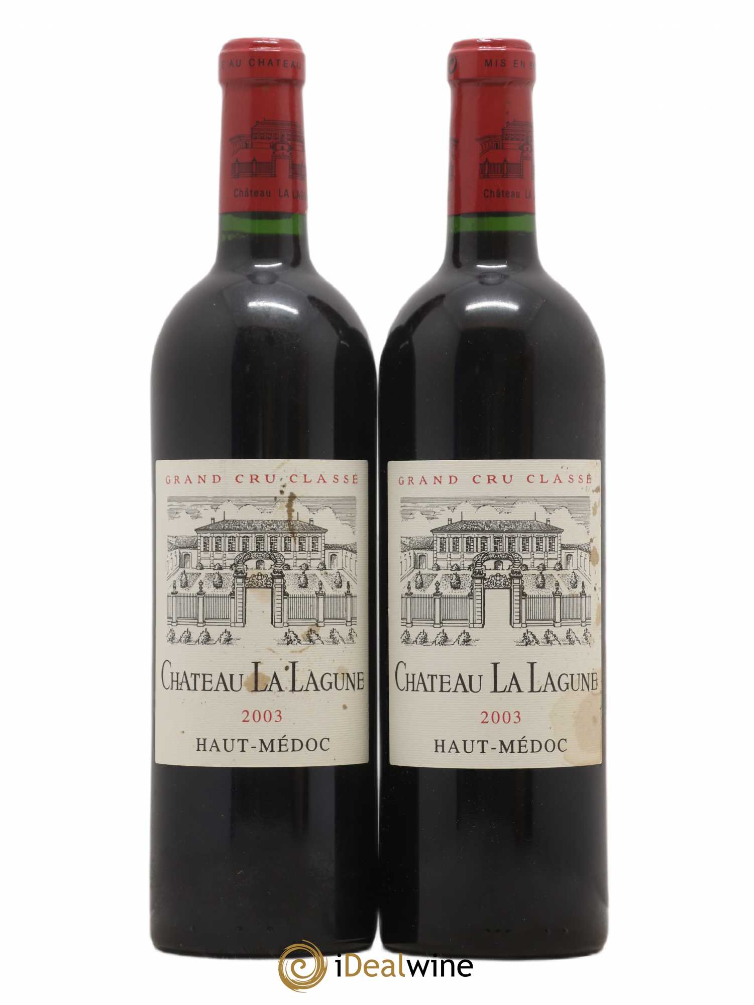 Château la Lagune 3ème Grand Cru Classé 2003 - Lot de 2 bouteilles - 0