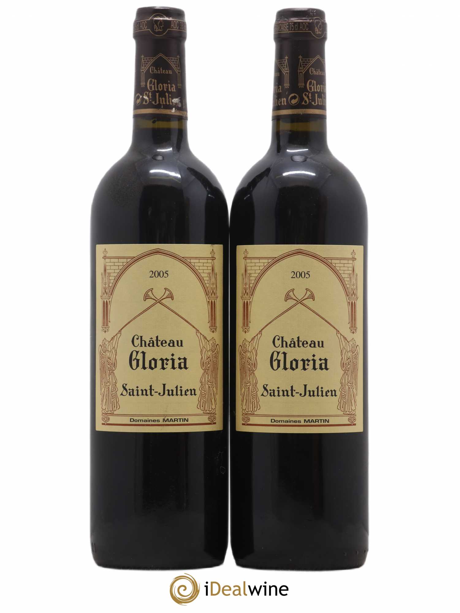 Château Gloria 2005 - Lot de 2 bouteilles - 0
