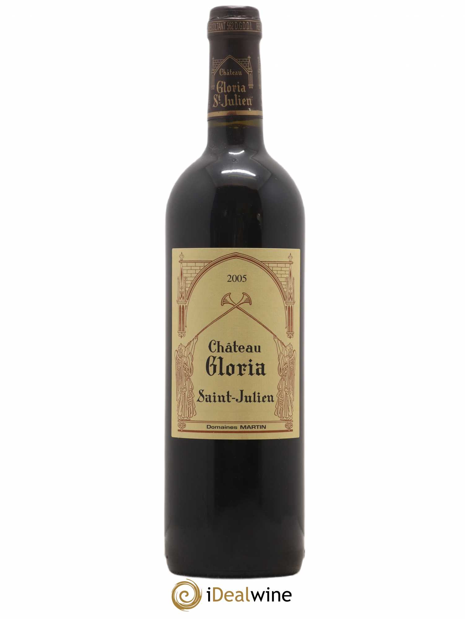 Château Gloria 2005 - Lot de 1 bouteille - 0