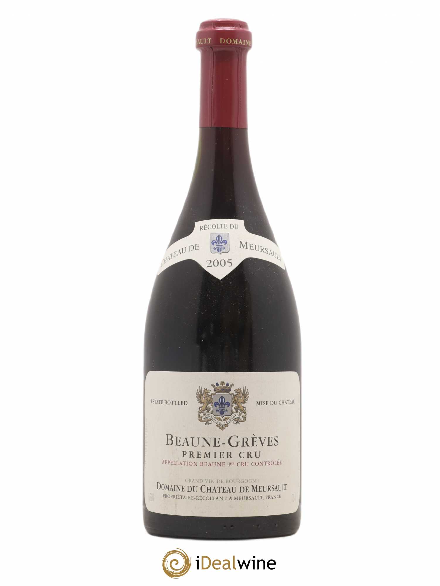 Beaune 1er Cru Grèves Château de Meursault 2005 - Posten von 1 Flasche - 0