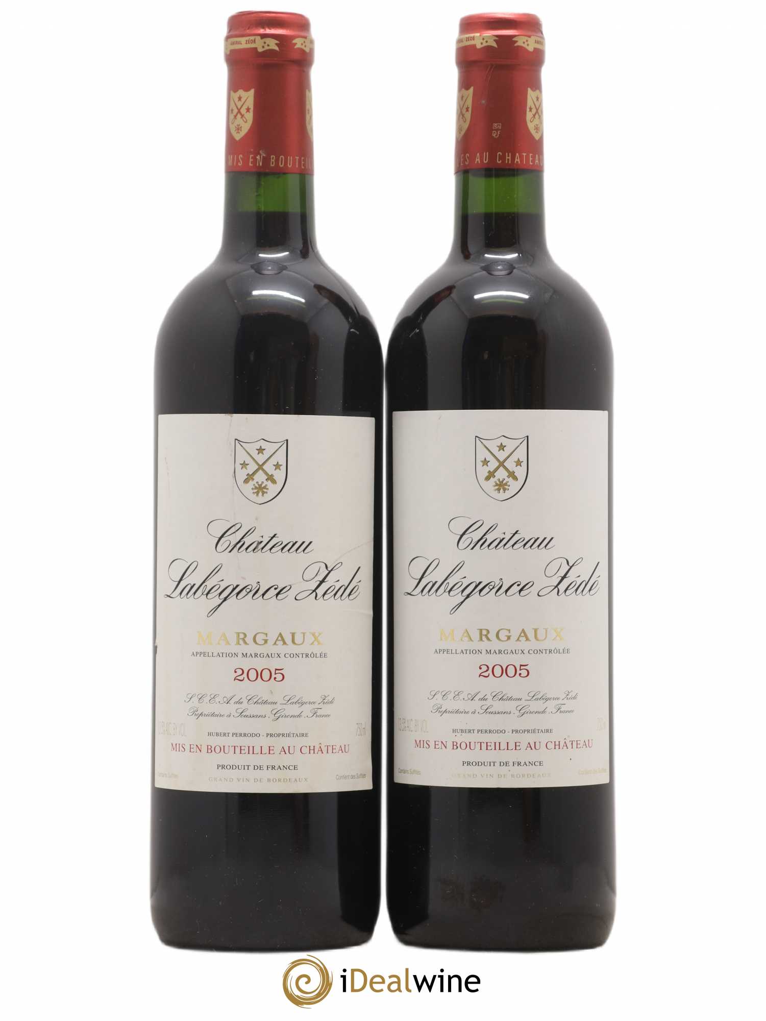 Château Labegorce Zédé Cru Bourgeois 2005 - Lot de 2 bouteilles - 0