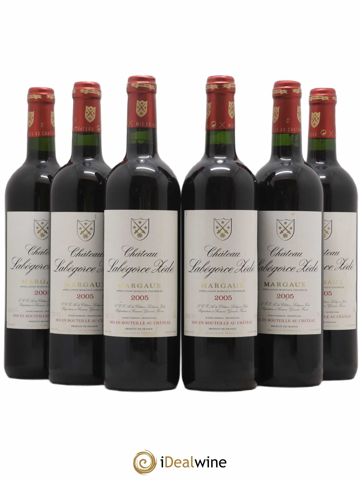 Château Labegorce Zédé Cru Bourgeois 2005 - Posten von 6 Flaschen - 0