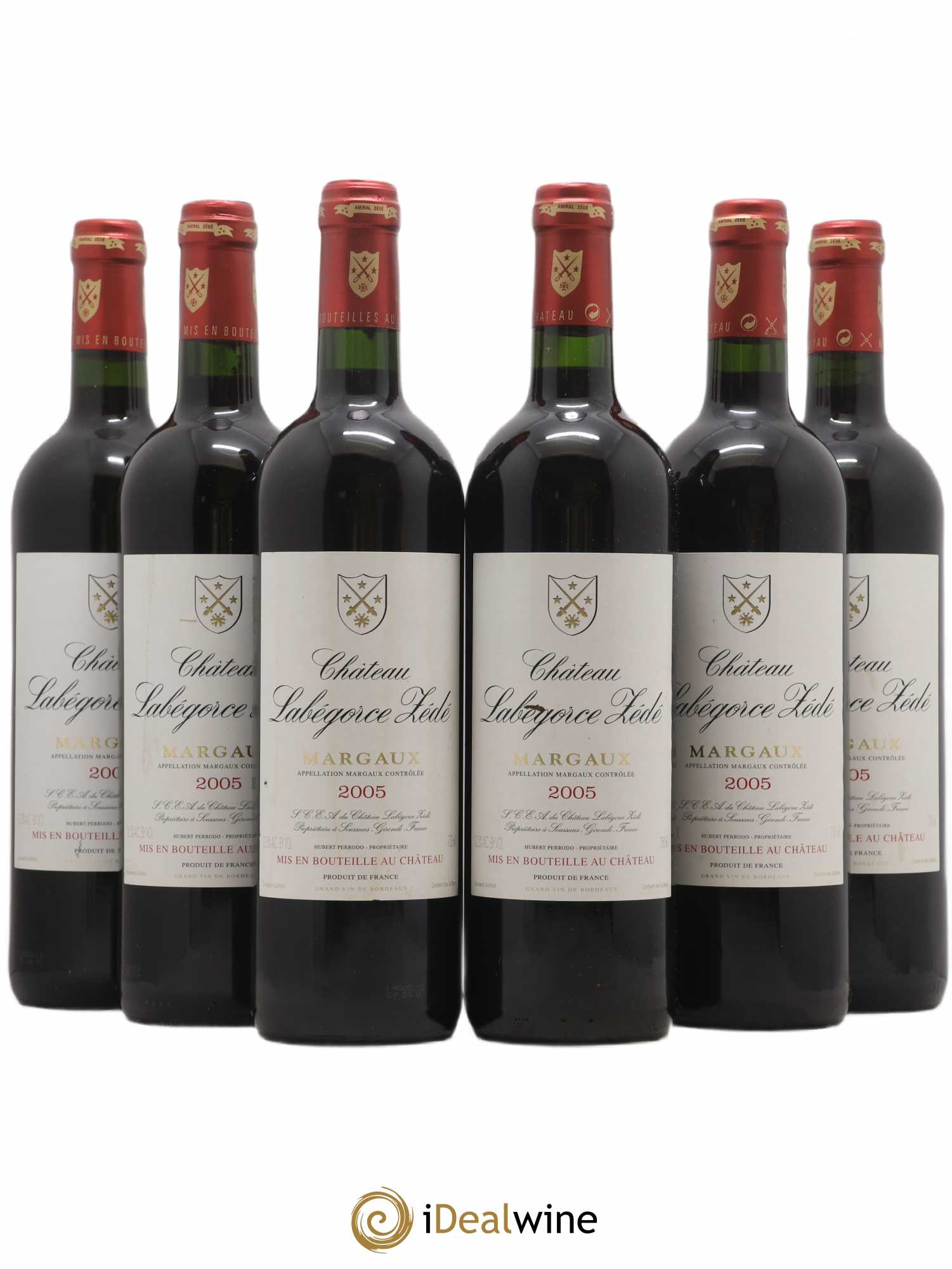 Château Labegorce Zédé Cru Bourgeois 2005 - Lot de 6 bouteilles - 0