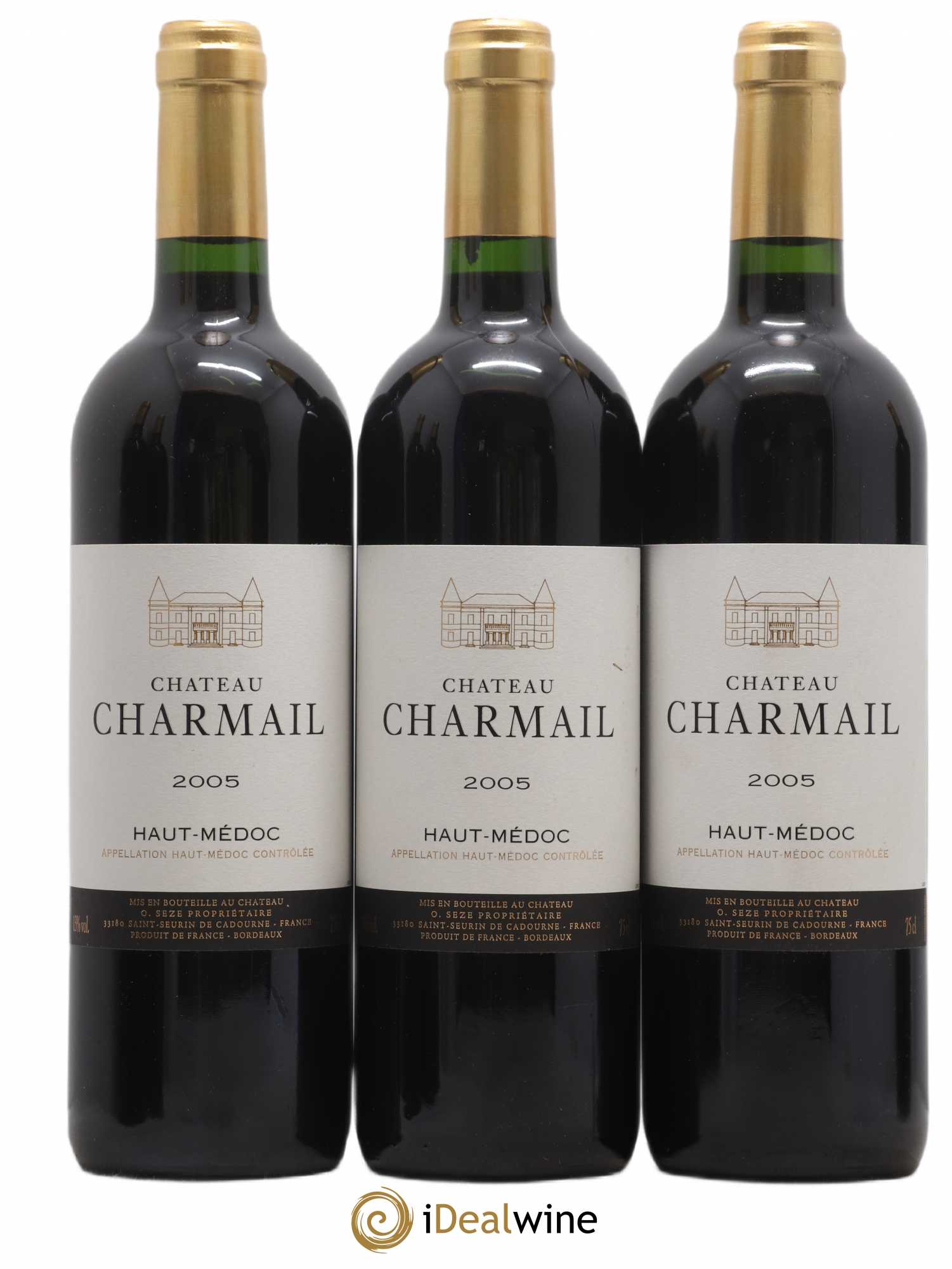 Château Charmail Cru Bourgeois 2005 - Lot de 6 bouteilles - 1