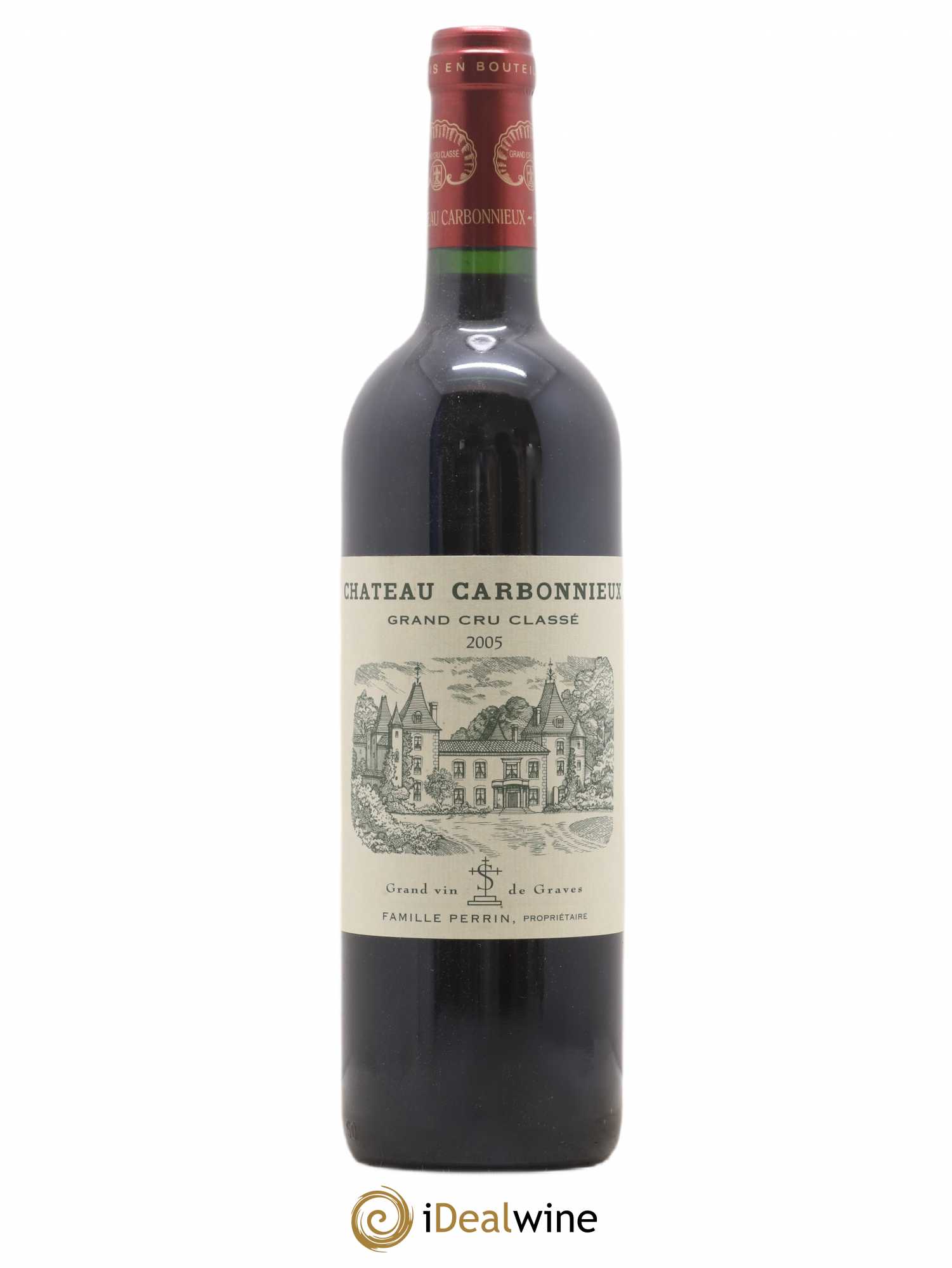 Château Carbonnieux Cru Classé de Graves 2005 - Lot de 1 bouteille - 0
