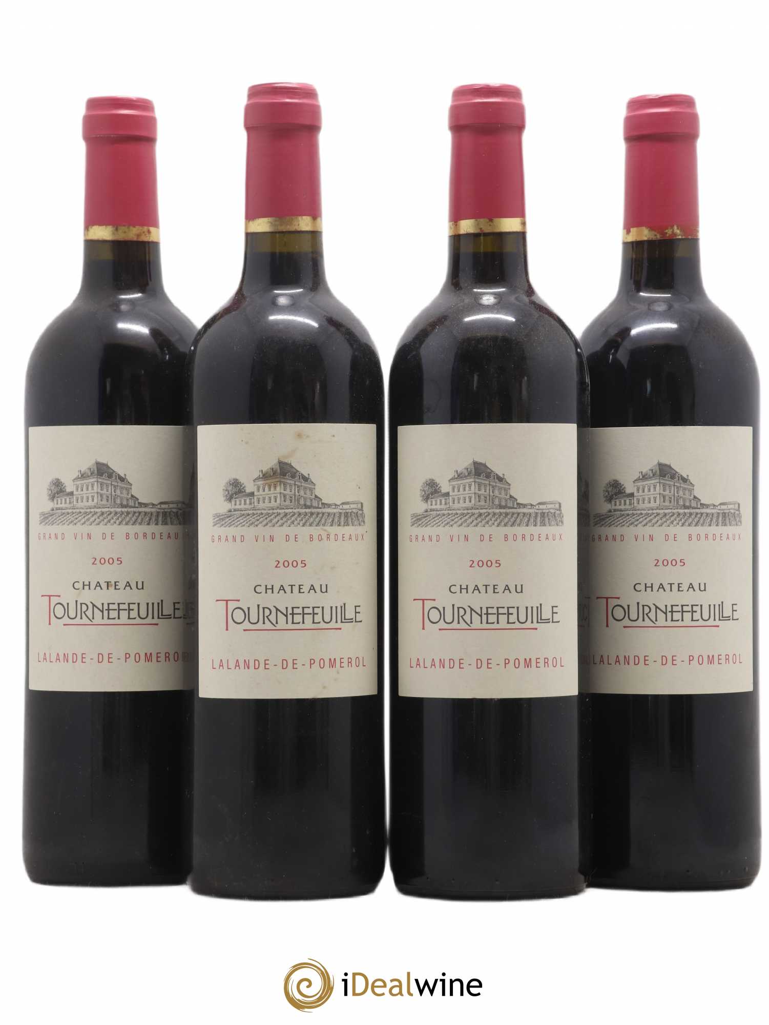 Château Tournefeuille 2005 - Lot de 4 bouteilles - 0
