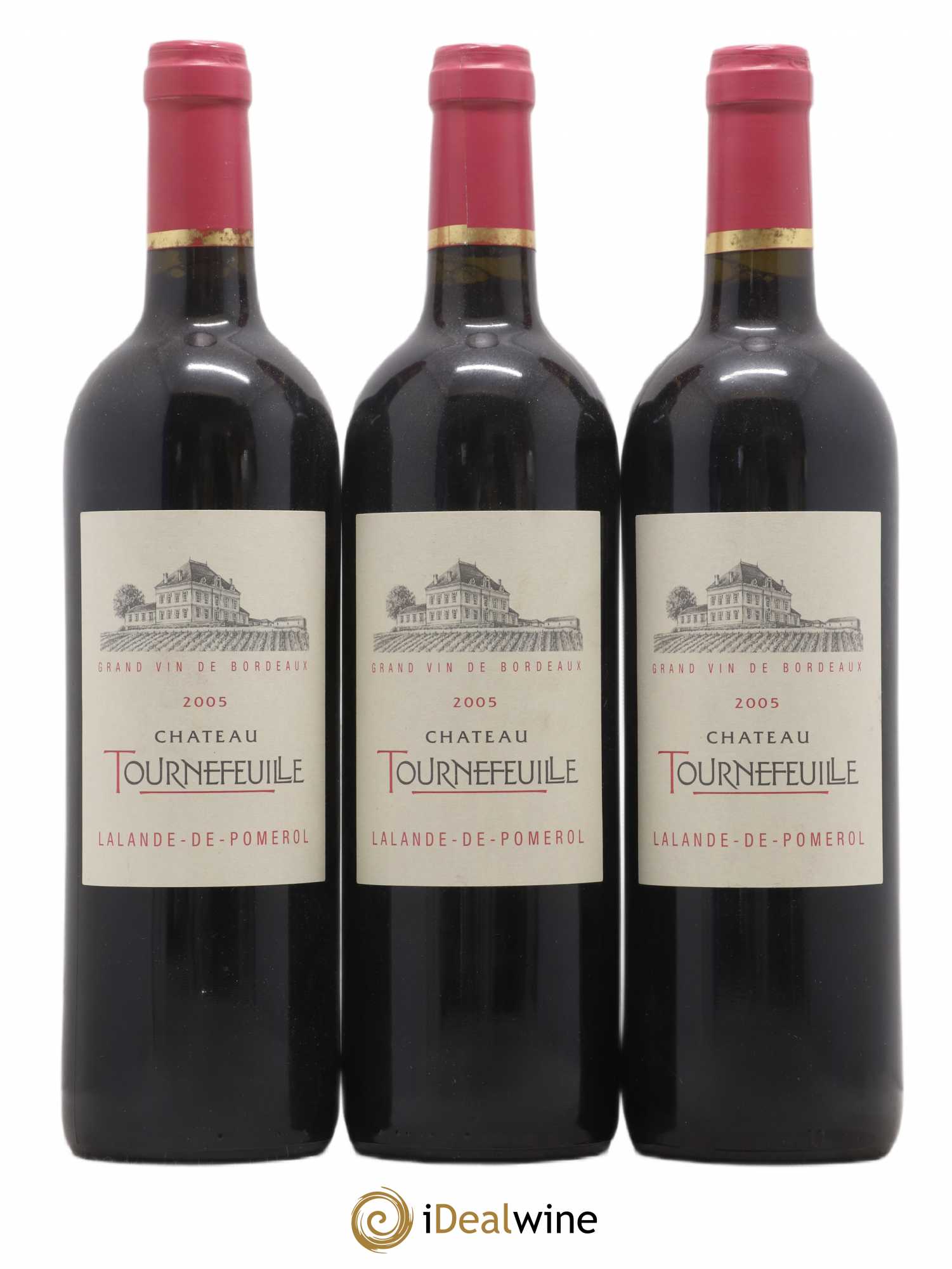 Château Tournefeuille 2005 - Lot de 3 bouteilles - 0