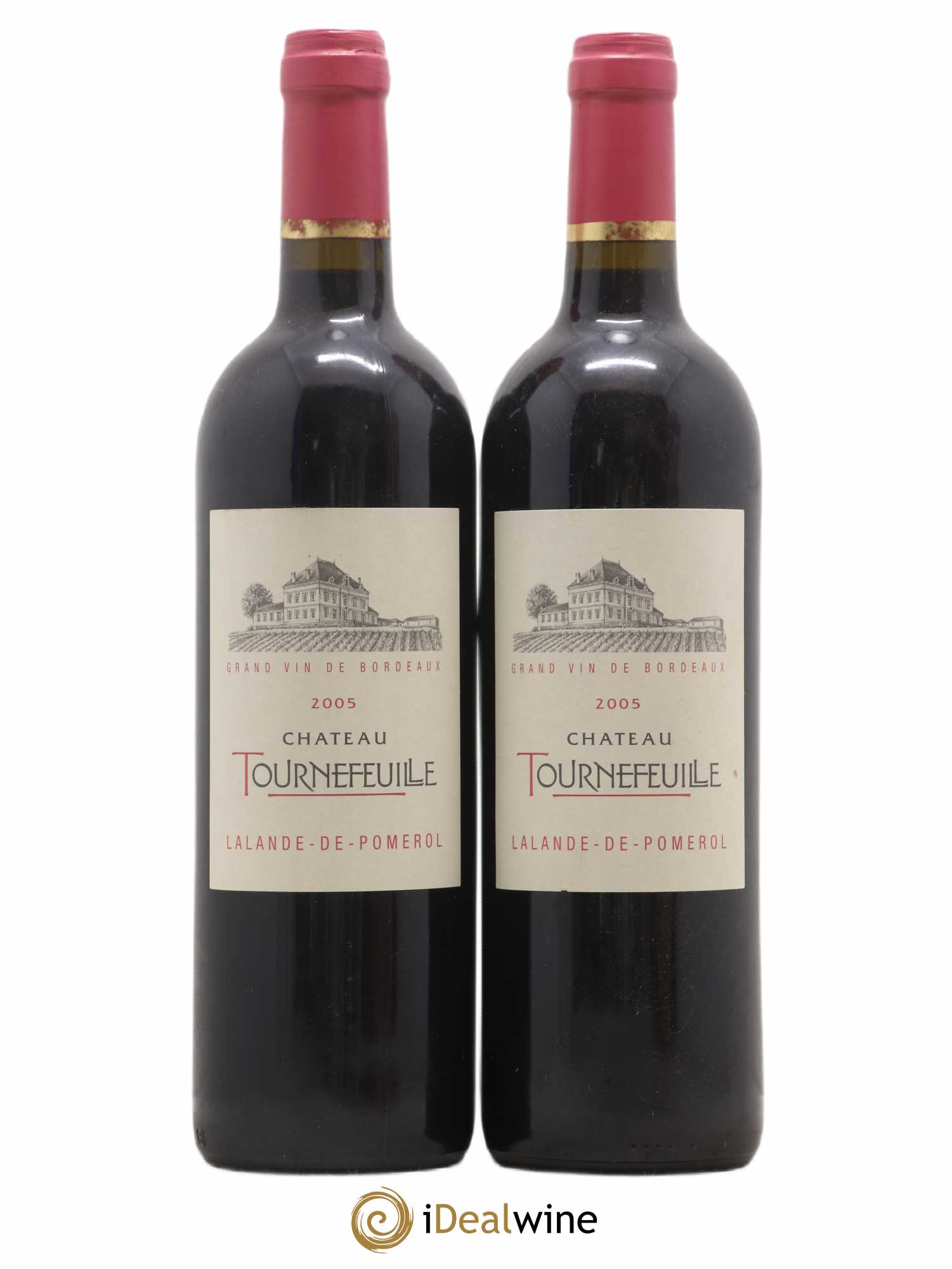 Château Tournefeuille 2005 - Lot de 2 bouteilles - 0
